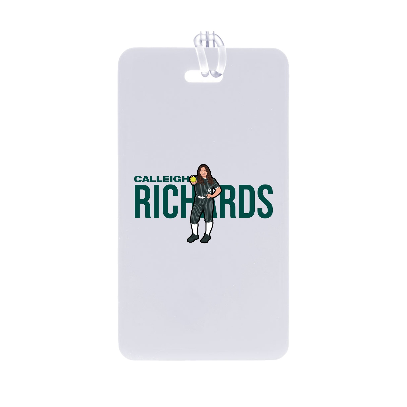 Bag Tag — Player Name in Classic