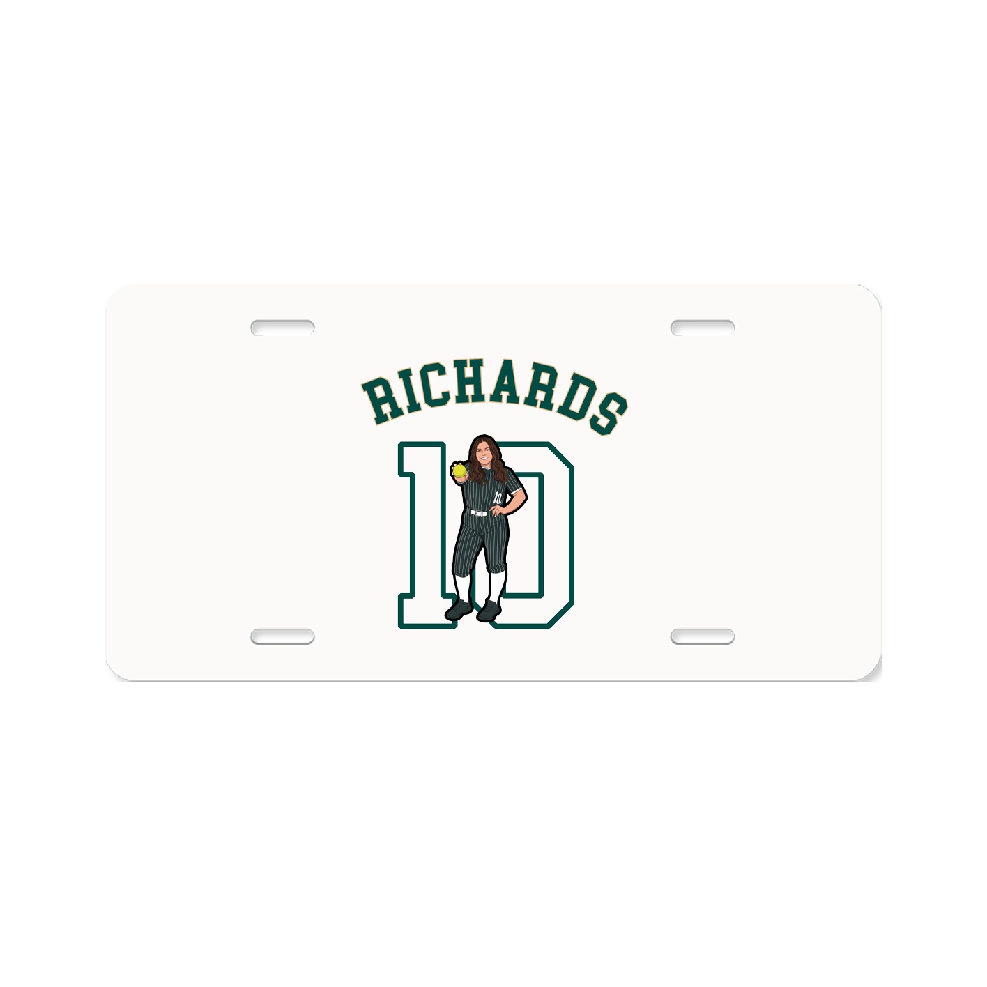 License Plate — Shirsey Arch in Classic