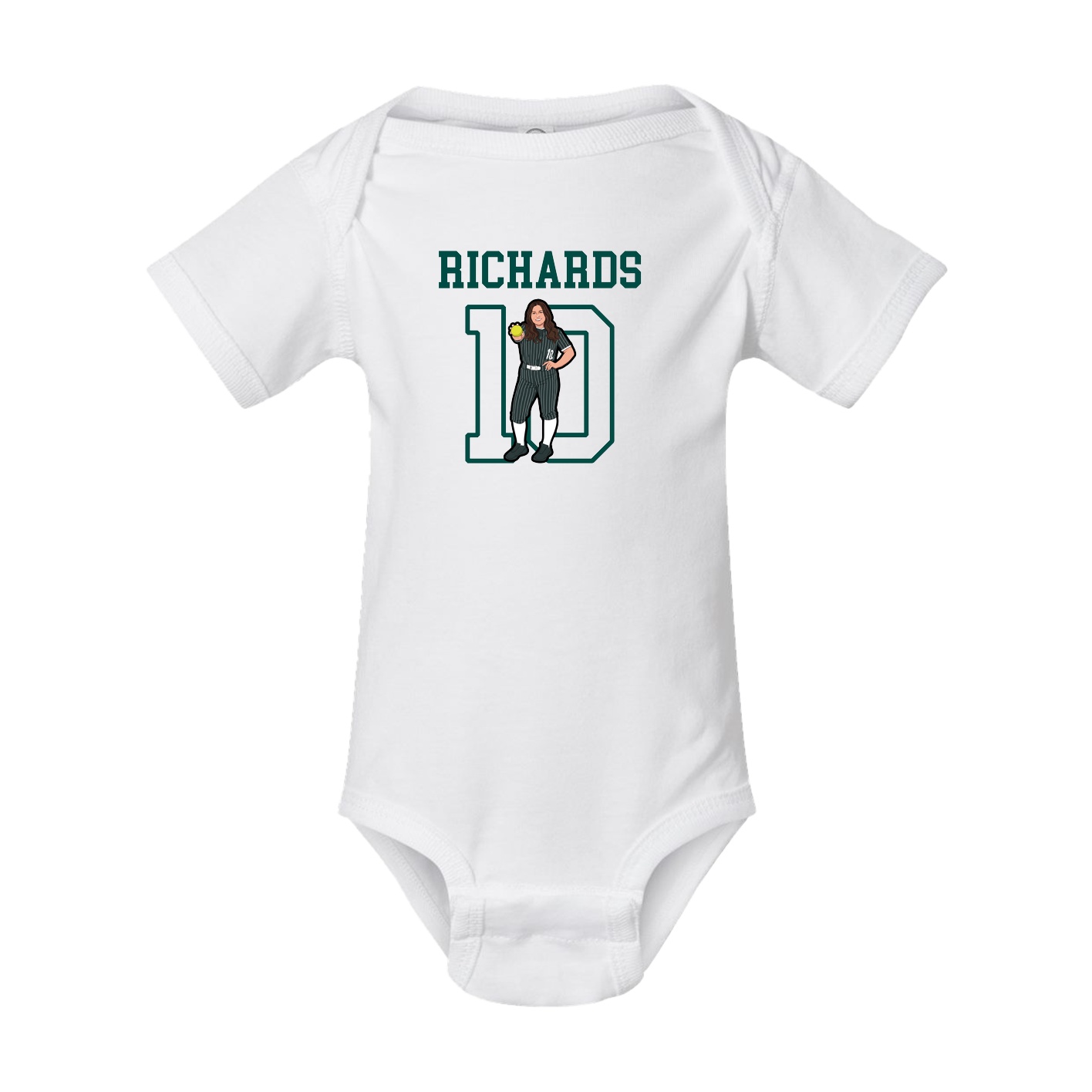 Baby Onesie — Shirsey in White