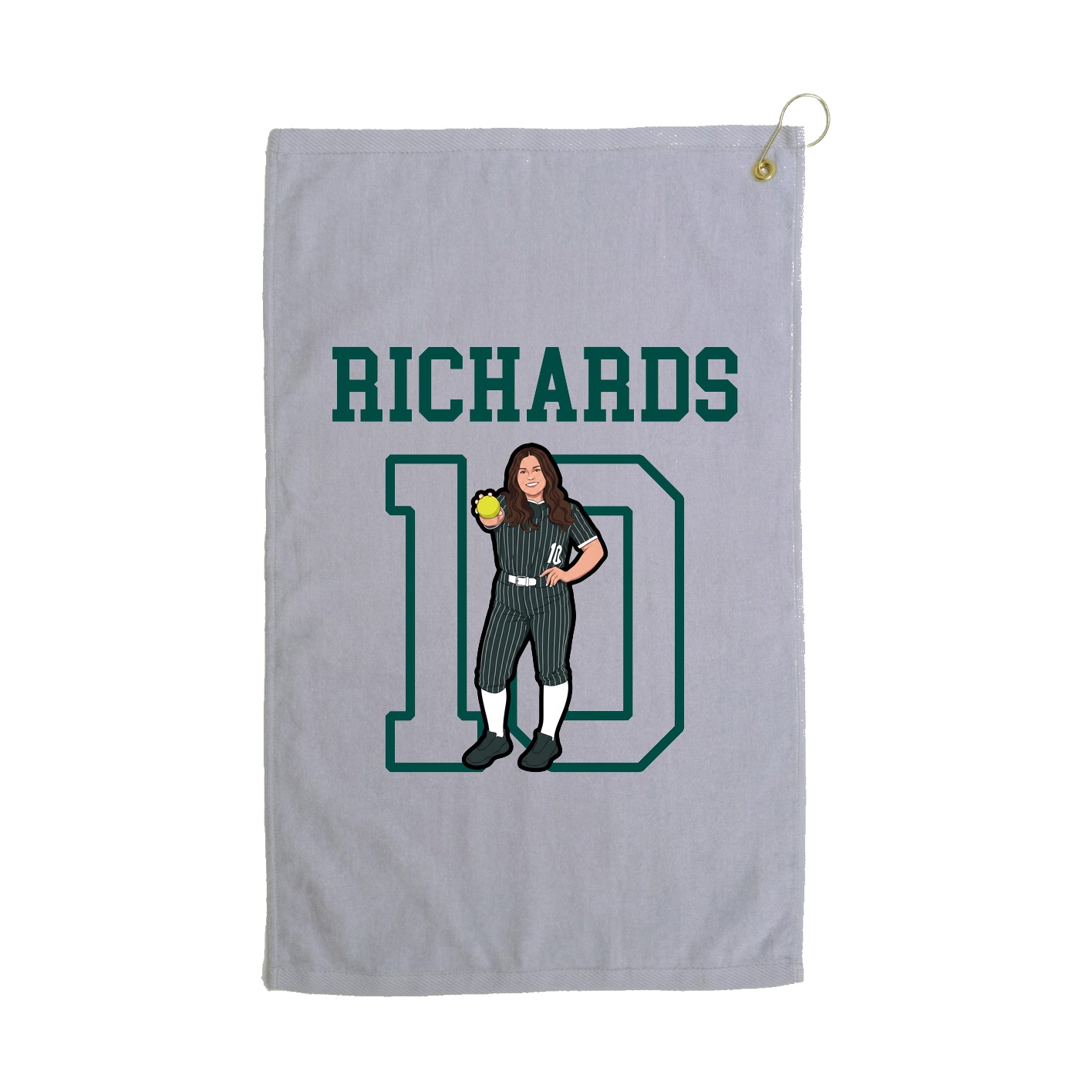 Golf Towel — Shirsey in Grey