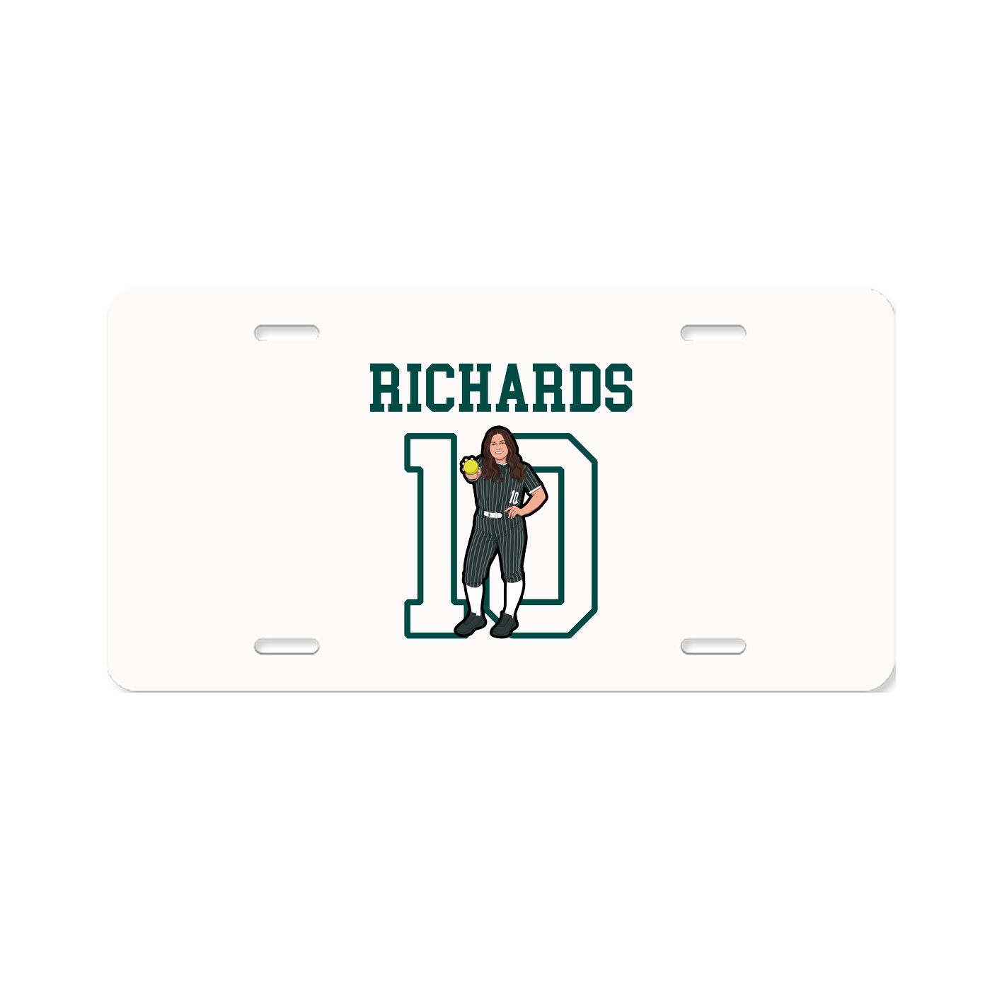 License Plate — Shirsey in Classic