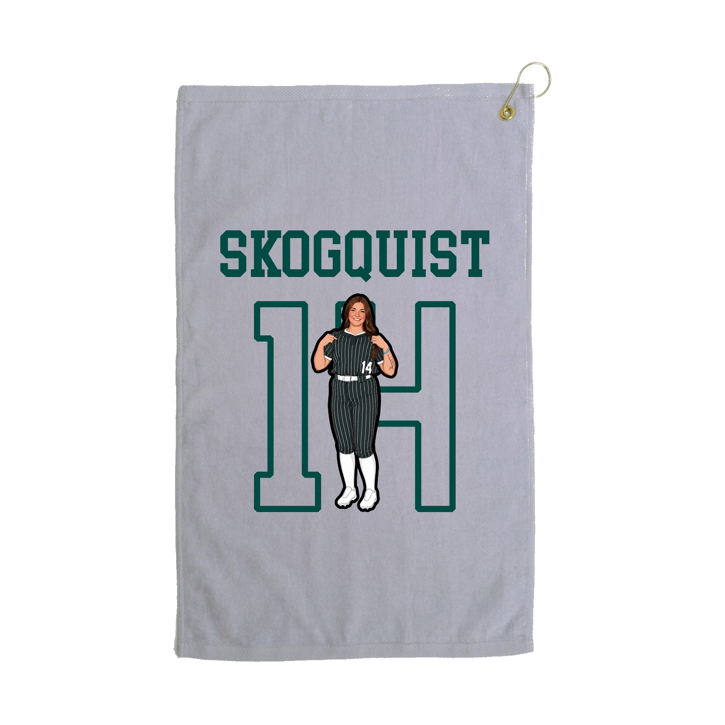 Golf Towel — Shirsey in Grey