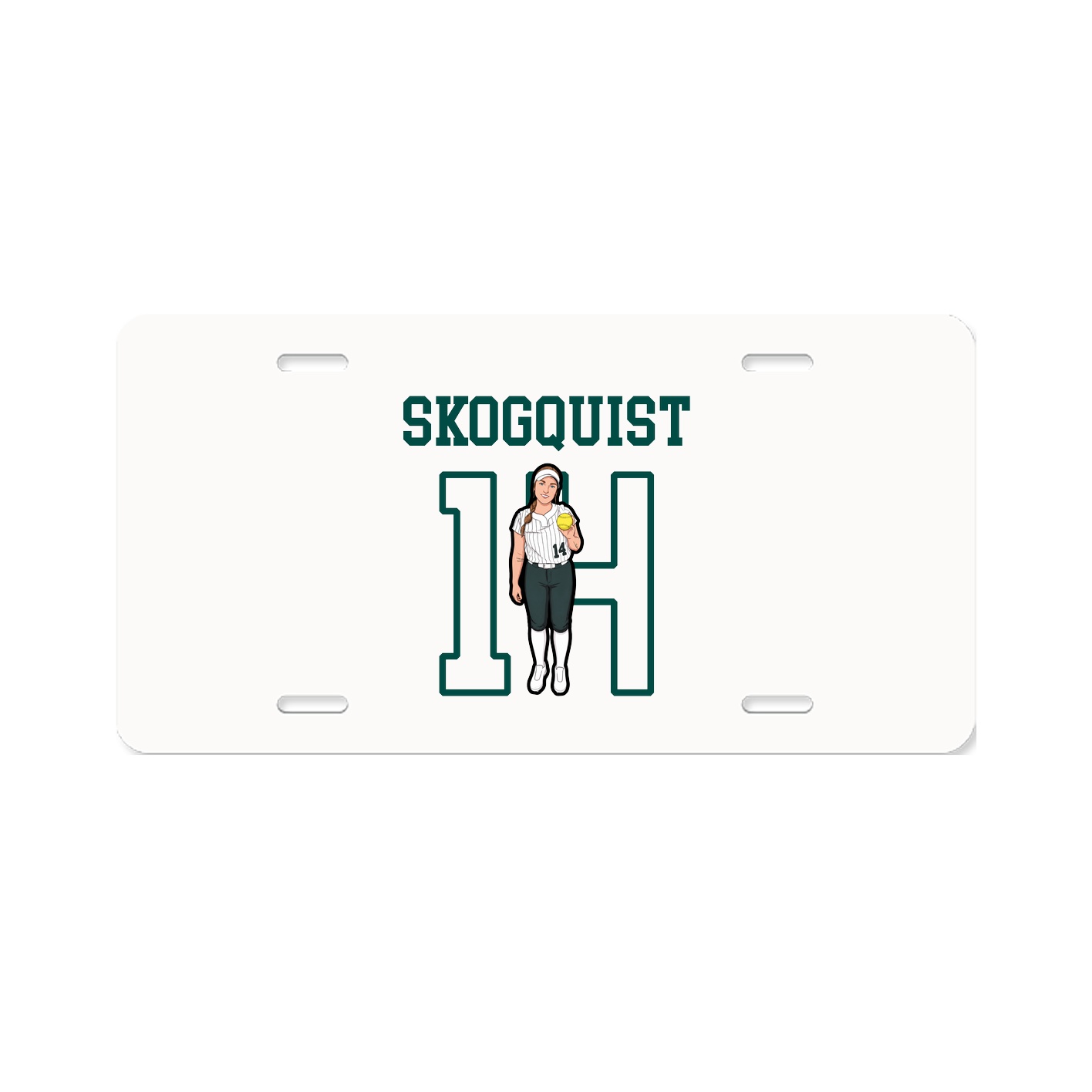 License Plate — Shirsey in Classic