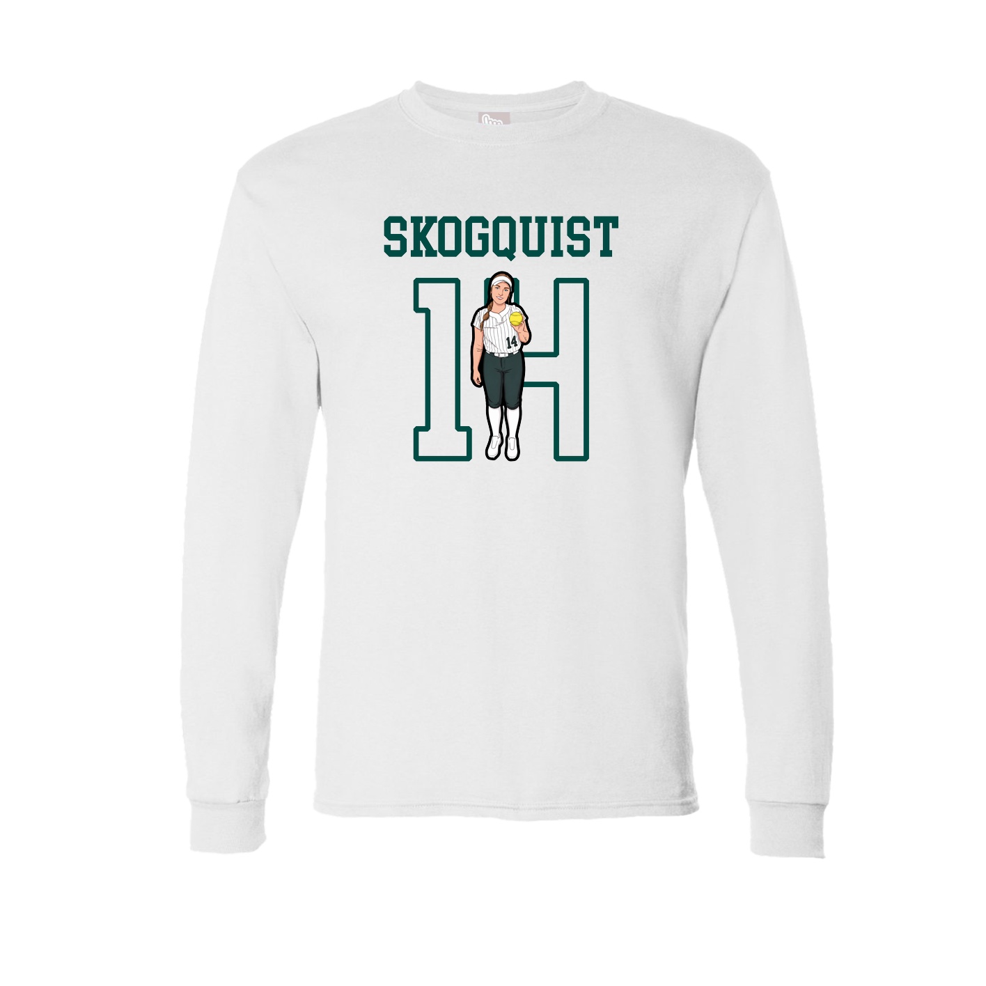 Long Sleeve Tee — Shirsey in White
