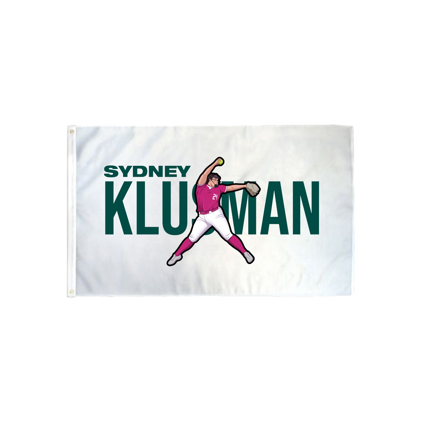 3x5 Flag — Player Name in Classic