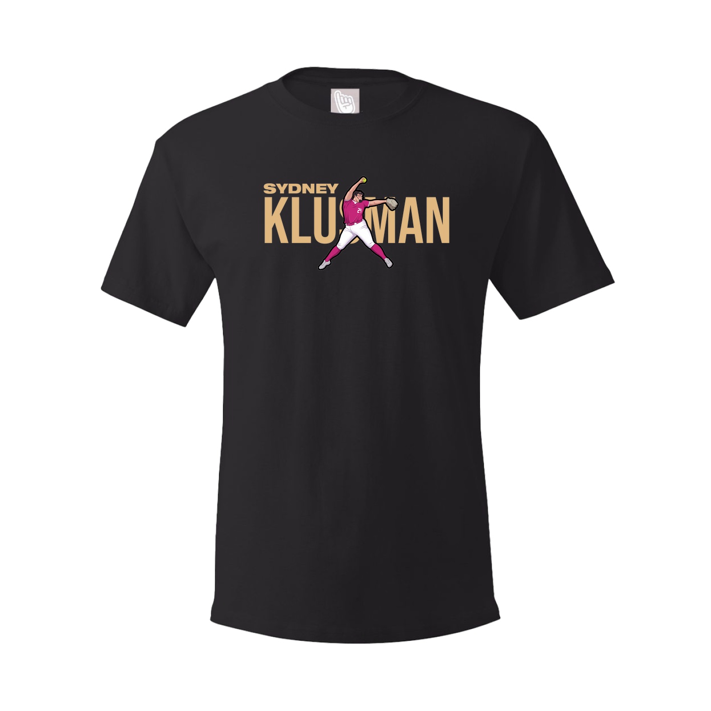 Youth Tee — Player Name in Black