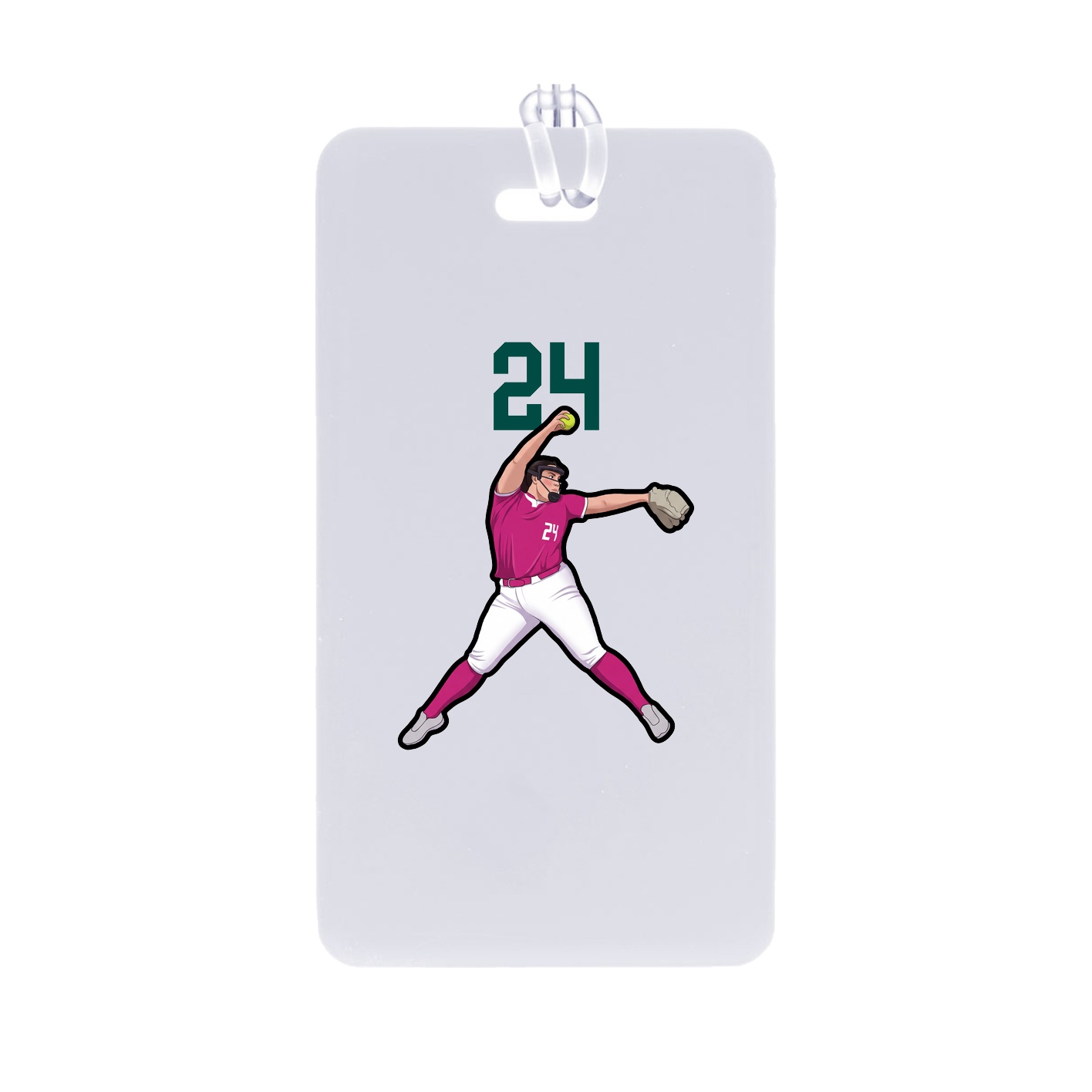 Bag Tag — Number Top in Classic