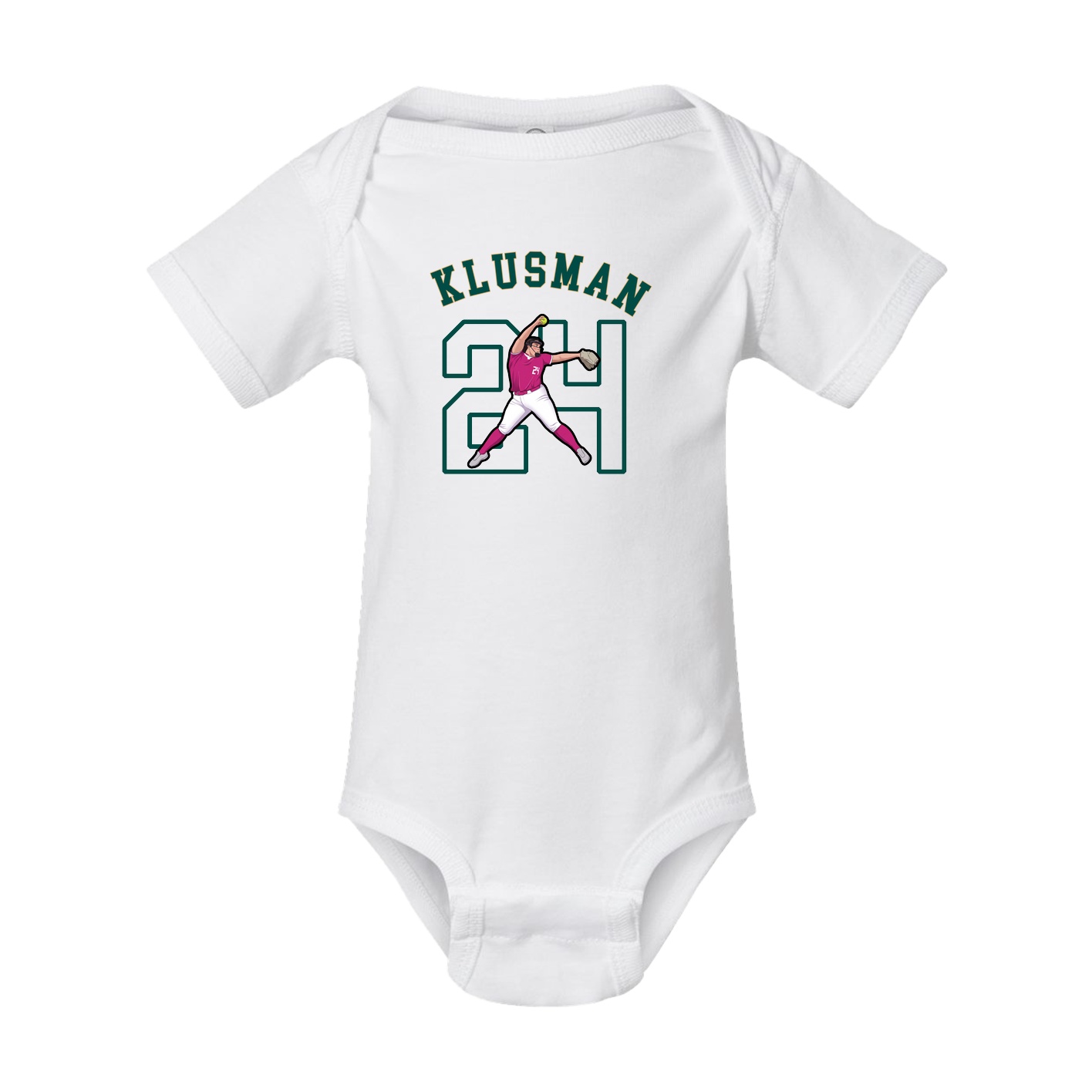 Baby Onesie — Shirsey Arch in White