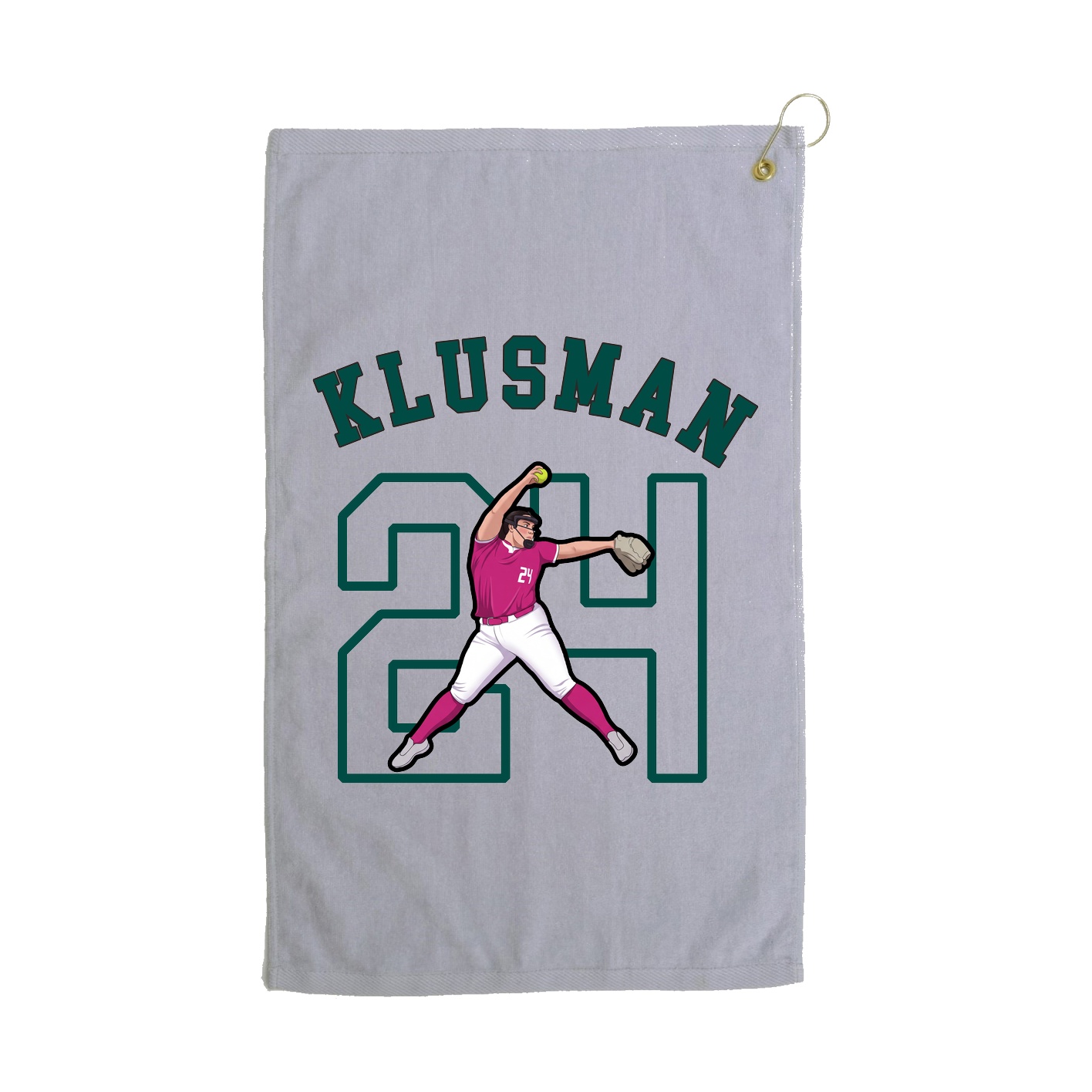 Golf Towel — Shirsey Arch in Grey