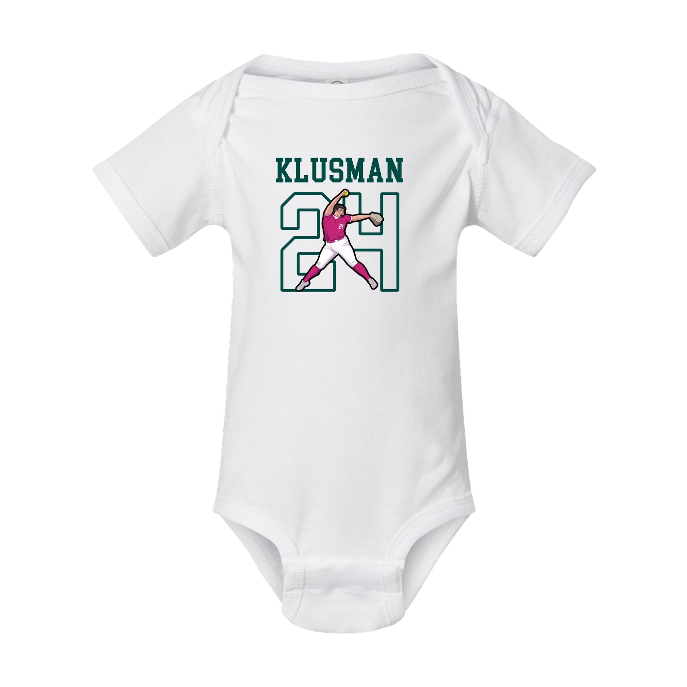 Baby Onesie — Shirsey in White