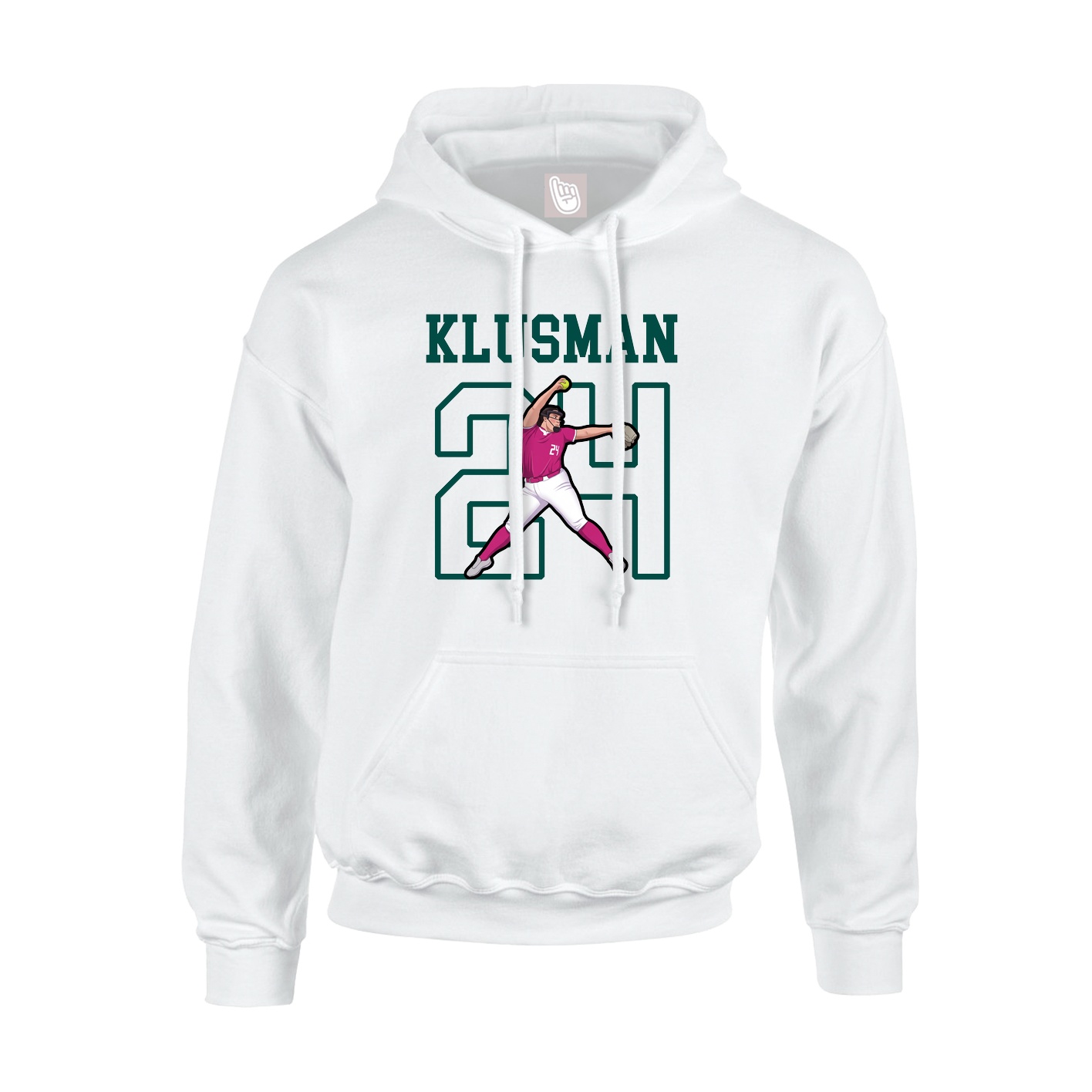 Youth Hoodie — Shirsey in White