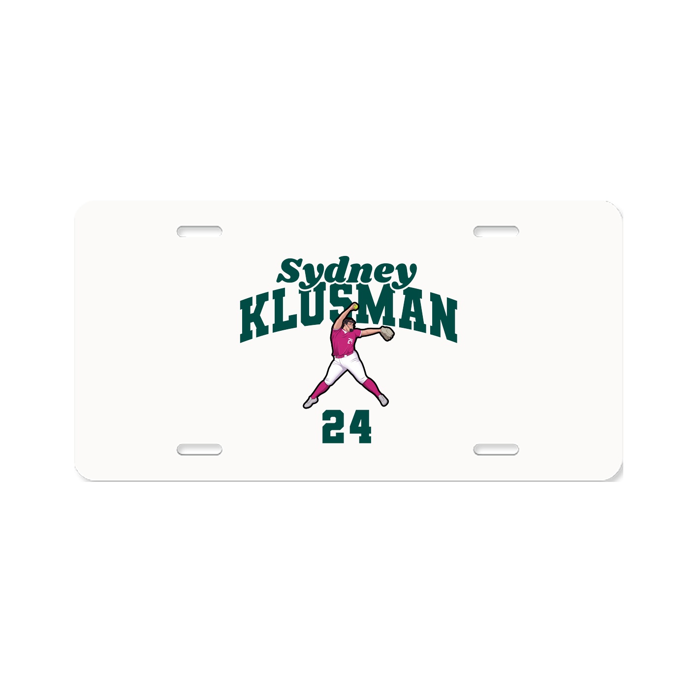 License Plate — Signature Arch in Classic