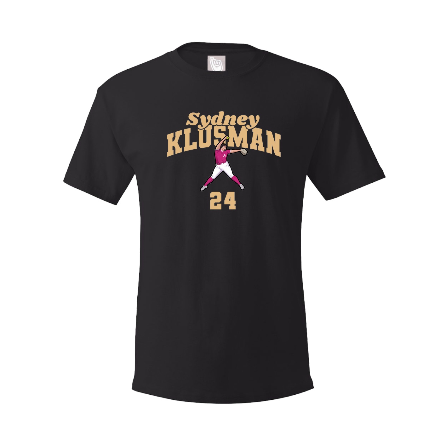 Tee — Signature Arch in Black