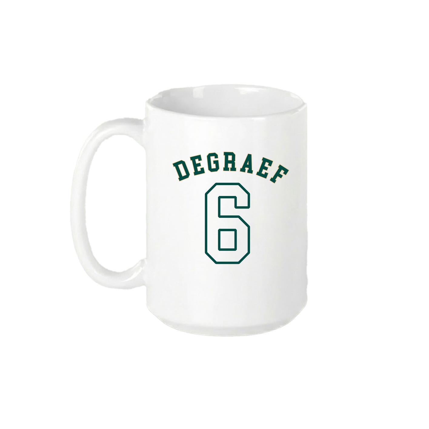 15oz Coffee Mug — Shirsey Arch in White
