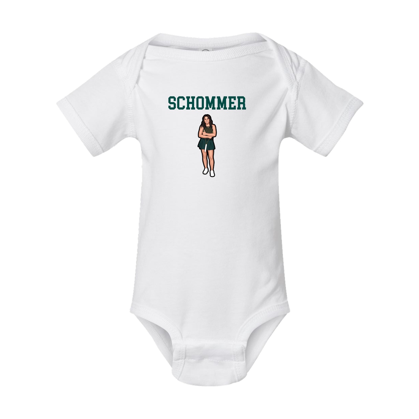 Baby Onesie — Shirsey in White