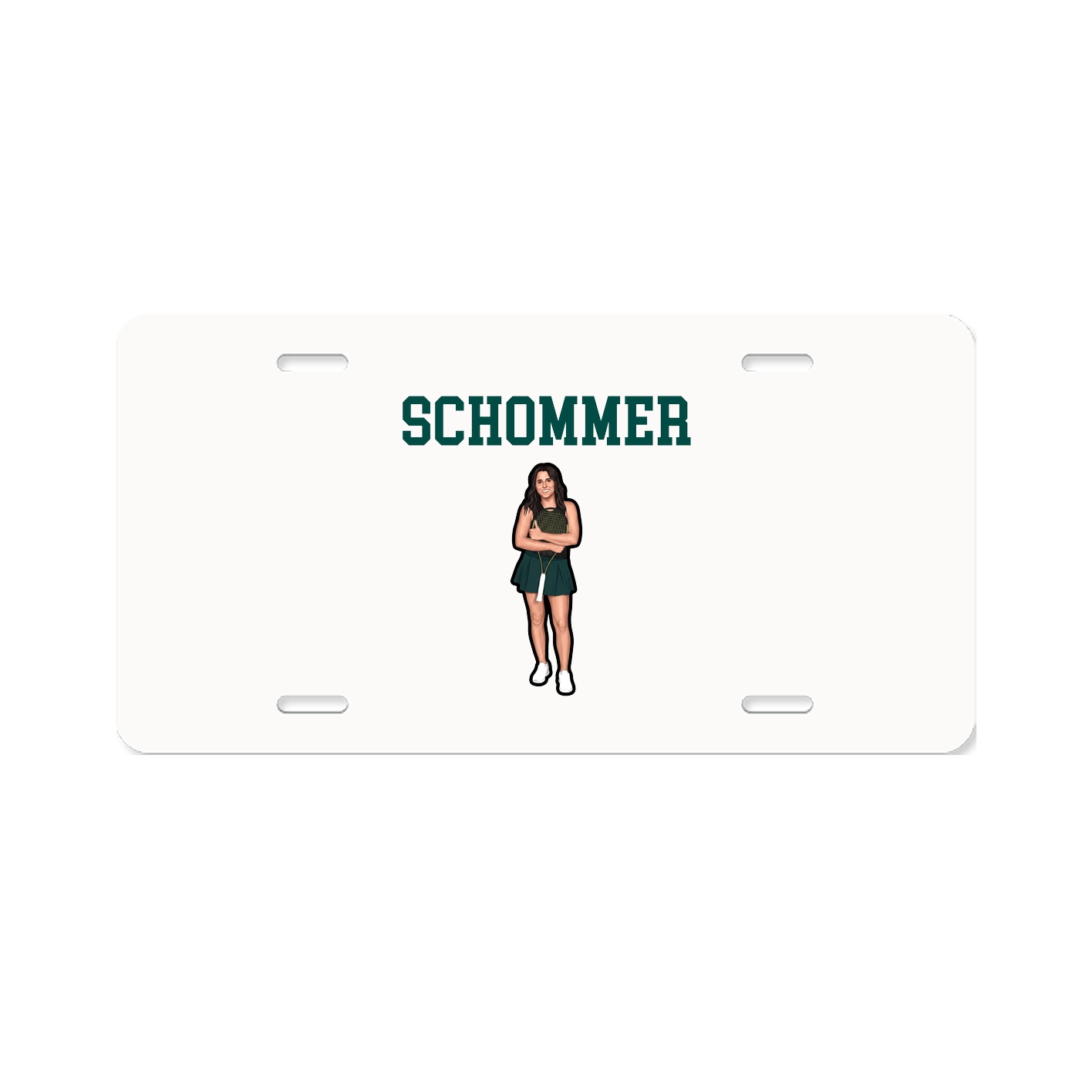 License Plate — Shirsey in Classic