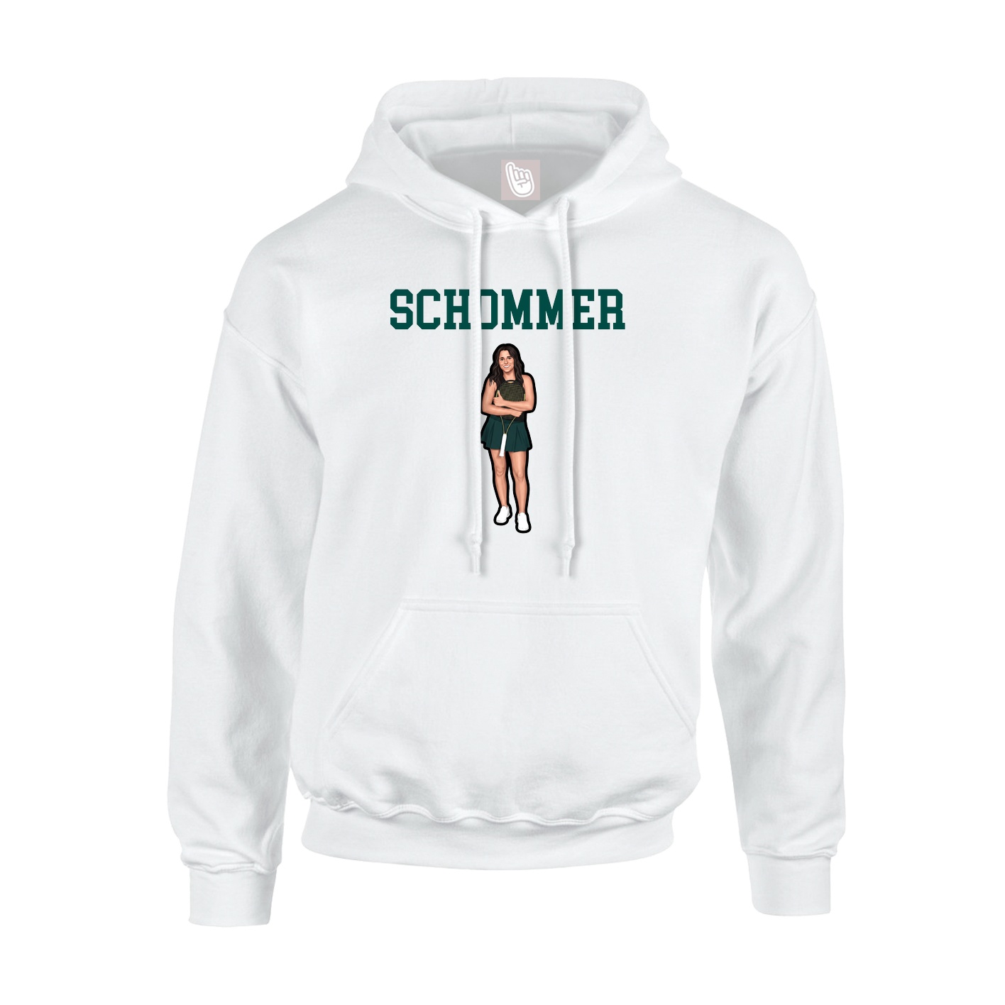 Youth Hoodie — Shirsey in White