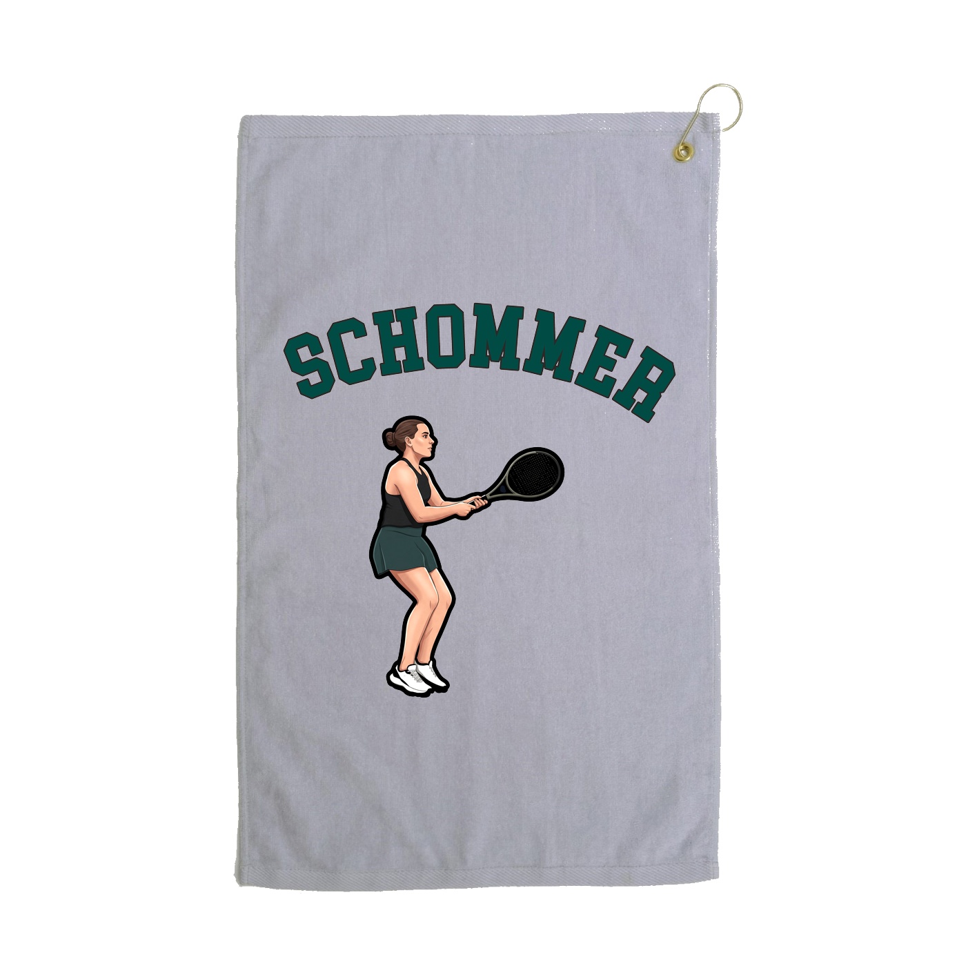 Golf Towel — Shirsey Arch in Grey