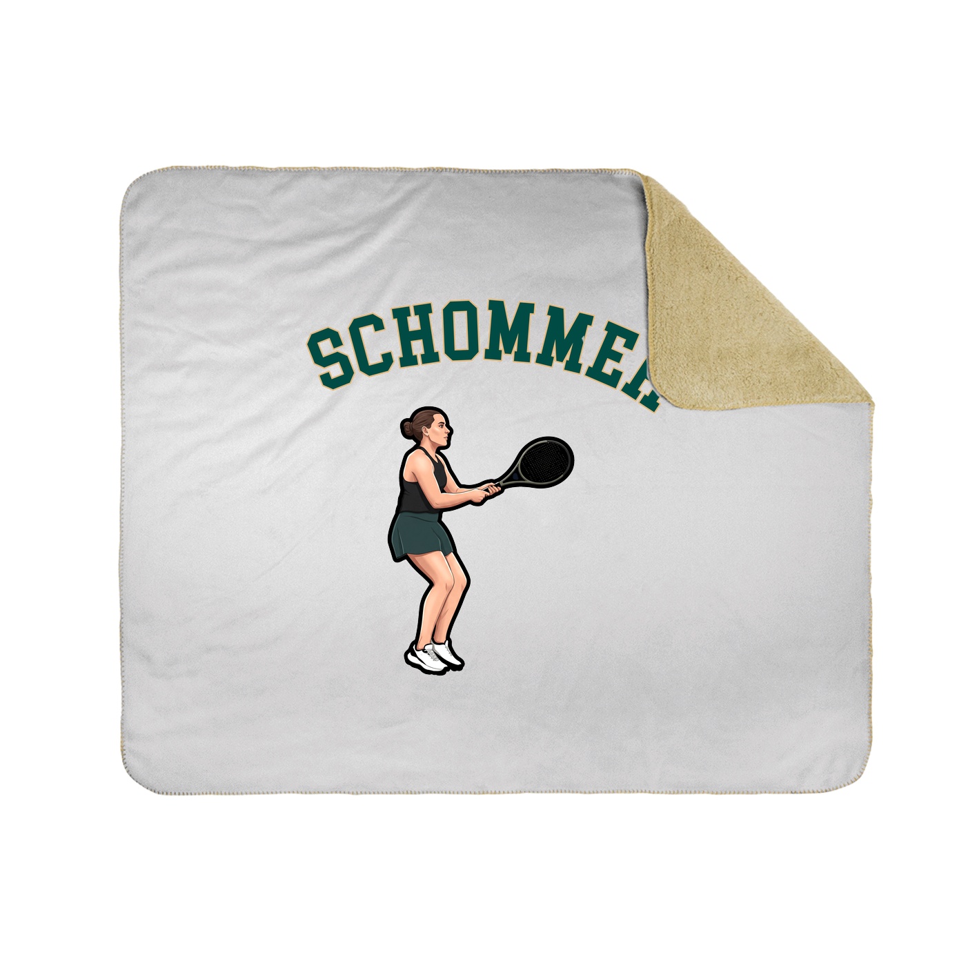 Throw Blanket — Shirsey Arch in White
