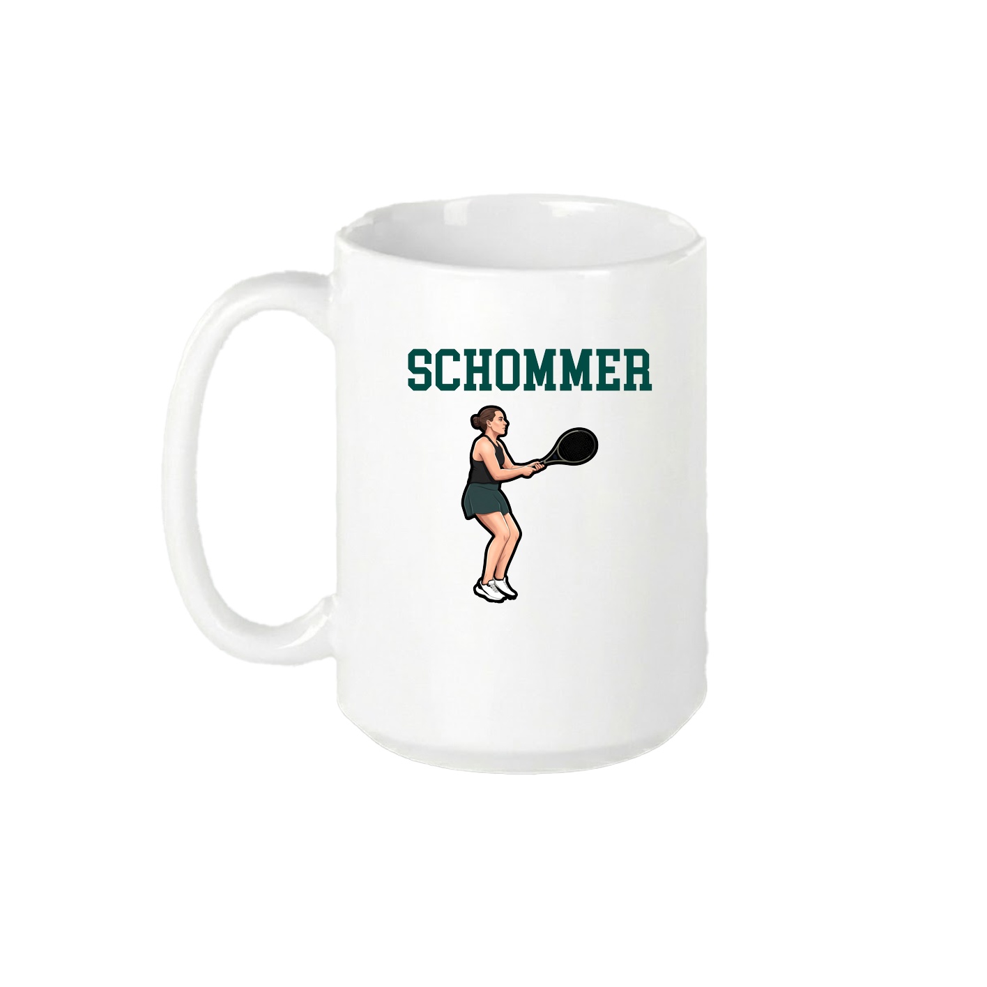15oz Coffee Mug — Shirsey in White