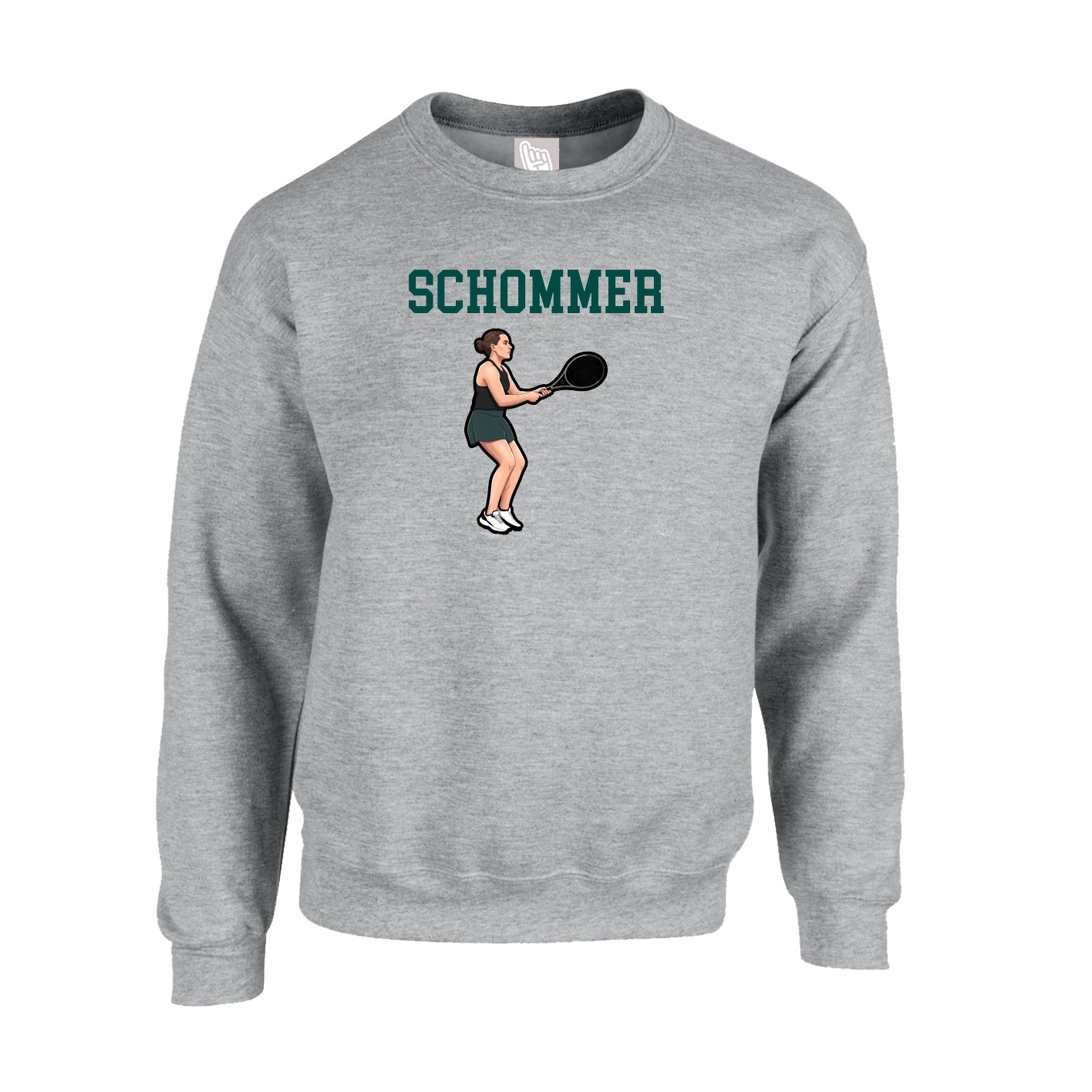 Fleece Crew — Shirsey in Grey