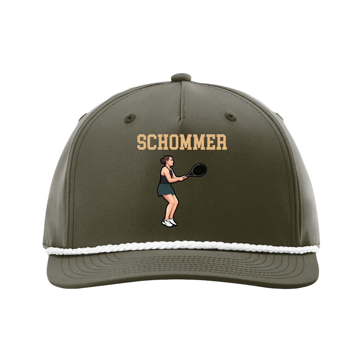 Five-Panel Classic Rope Cap — Shirsey in Green