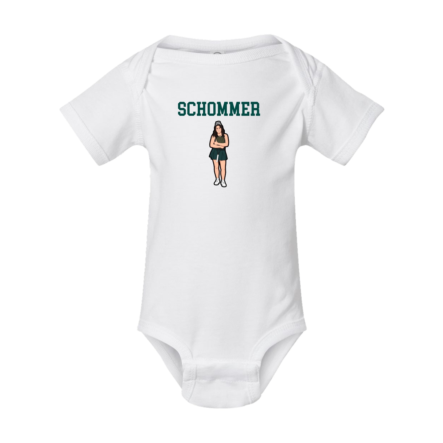 Baby Onesie — Shirsey in White
