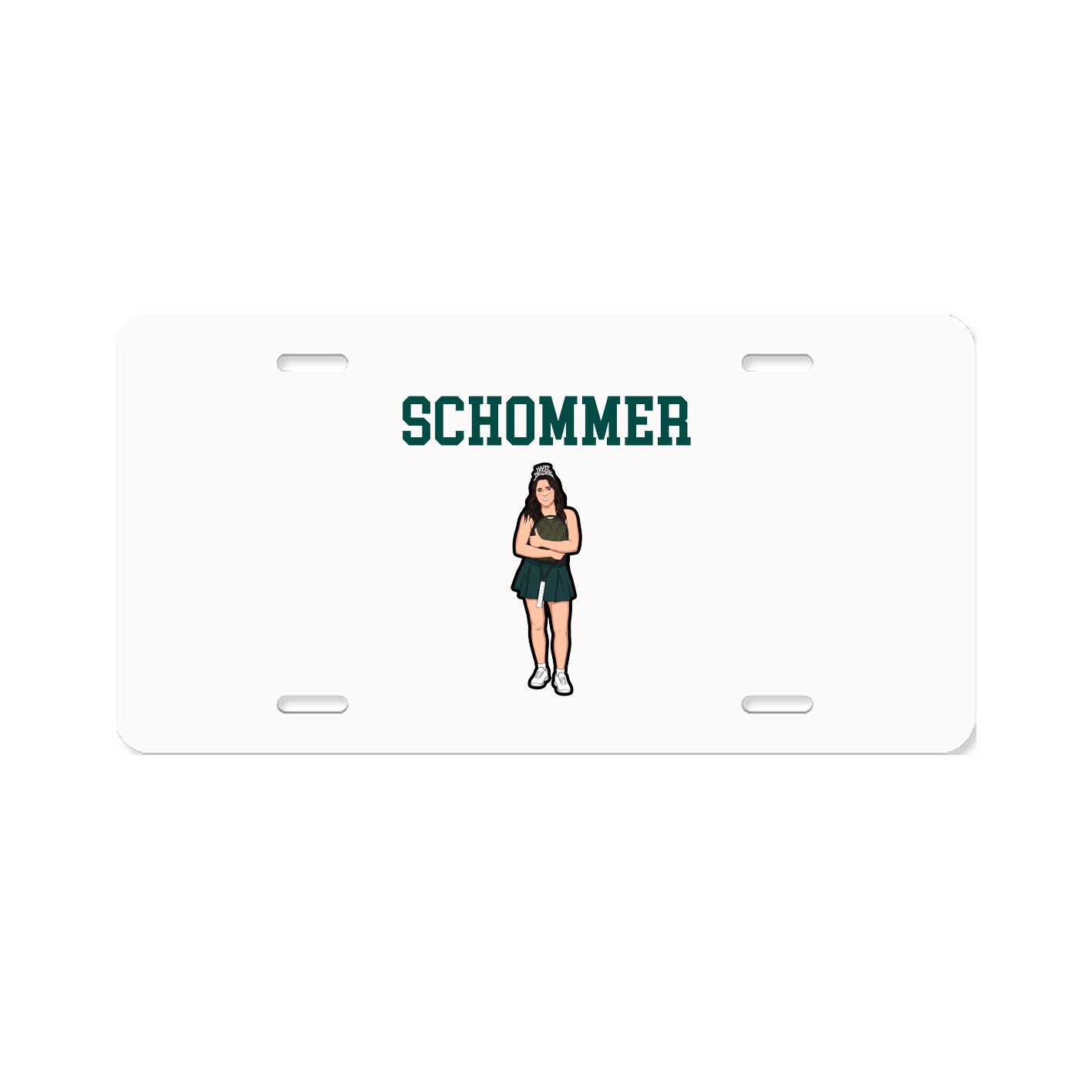 License Plate — Shirsey in Classic