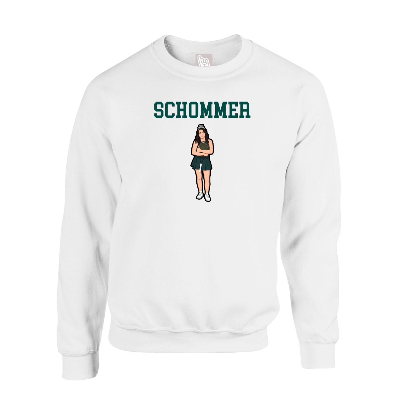 Fleece Crew — Shirsey in White