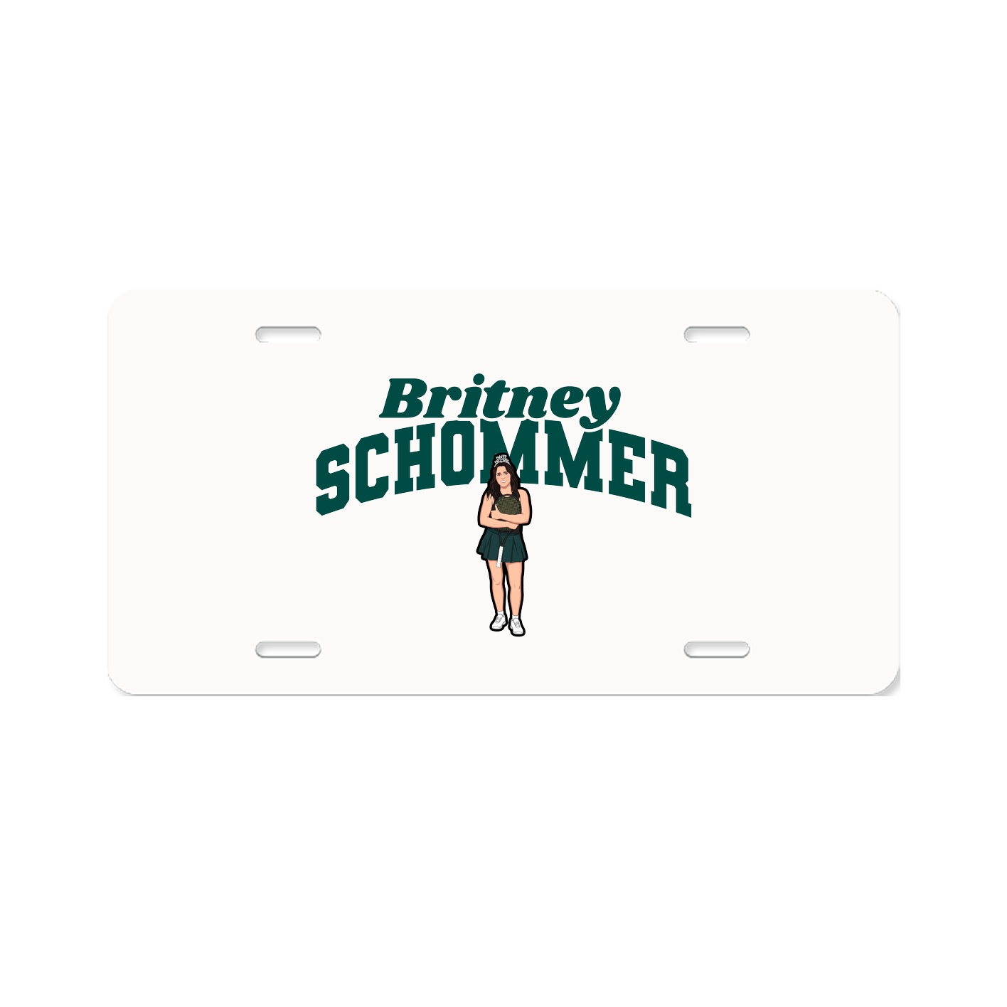 License Plate — Signature Arch in Classic