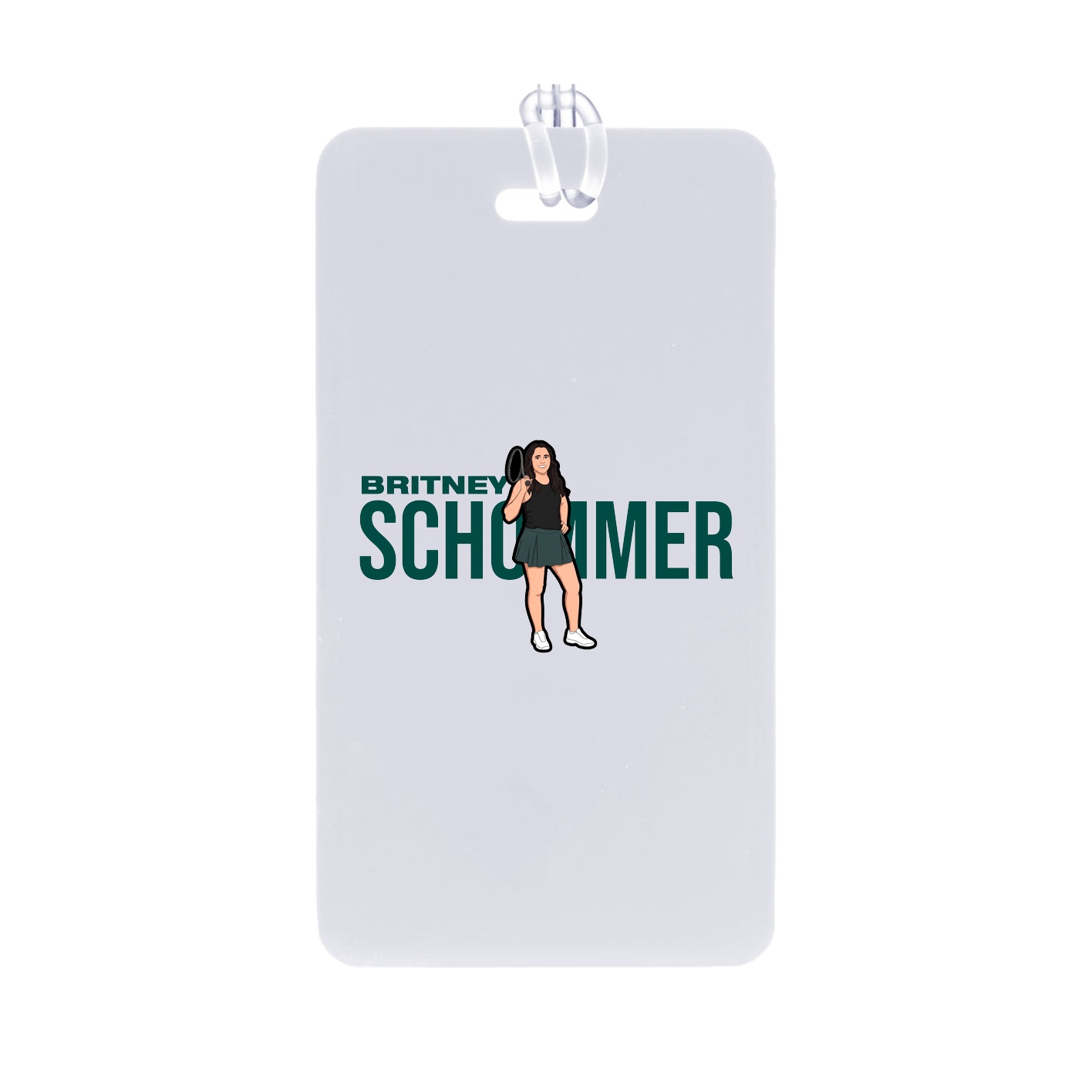 Bag Tag — Player Name in Classic