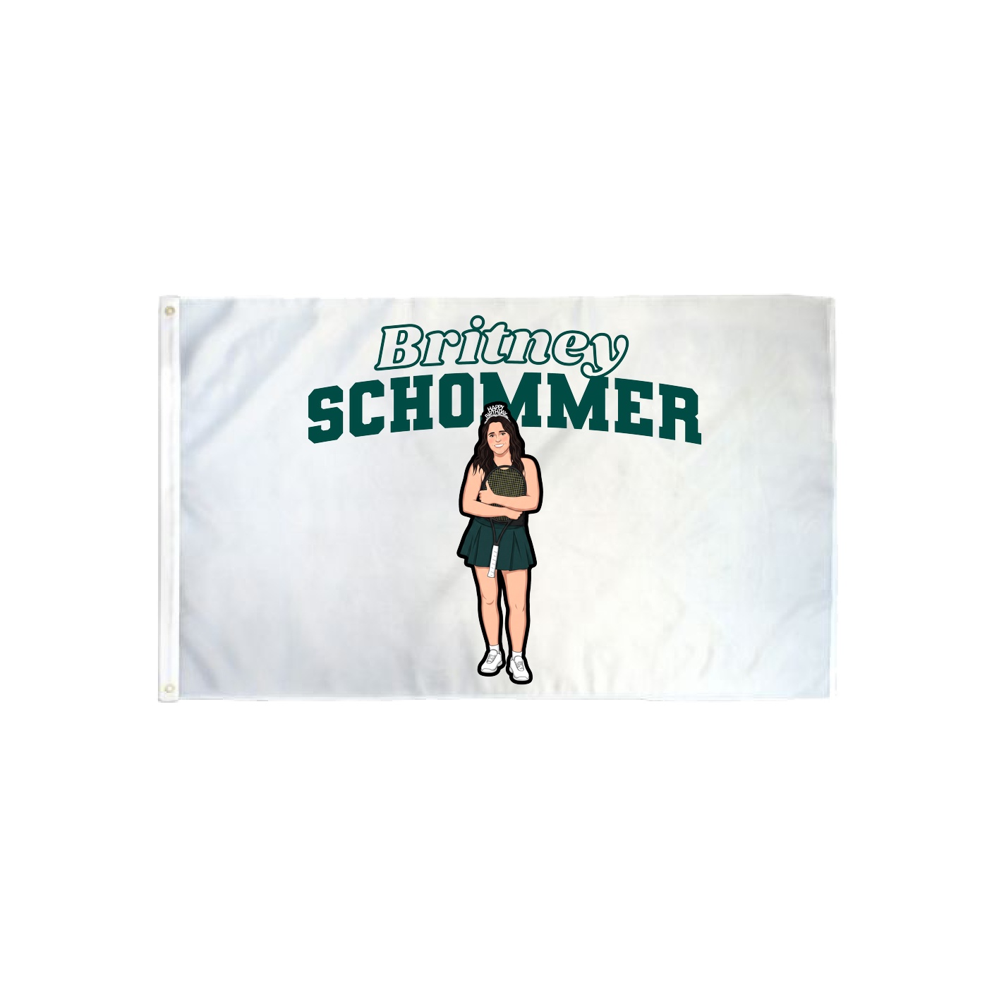 3x5 Flag — Name Arch in Classic