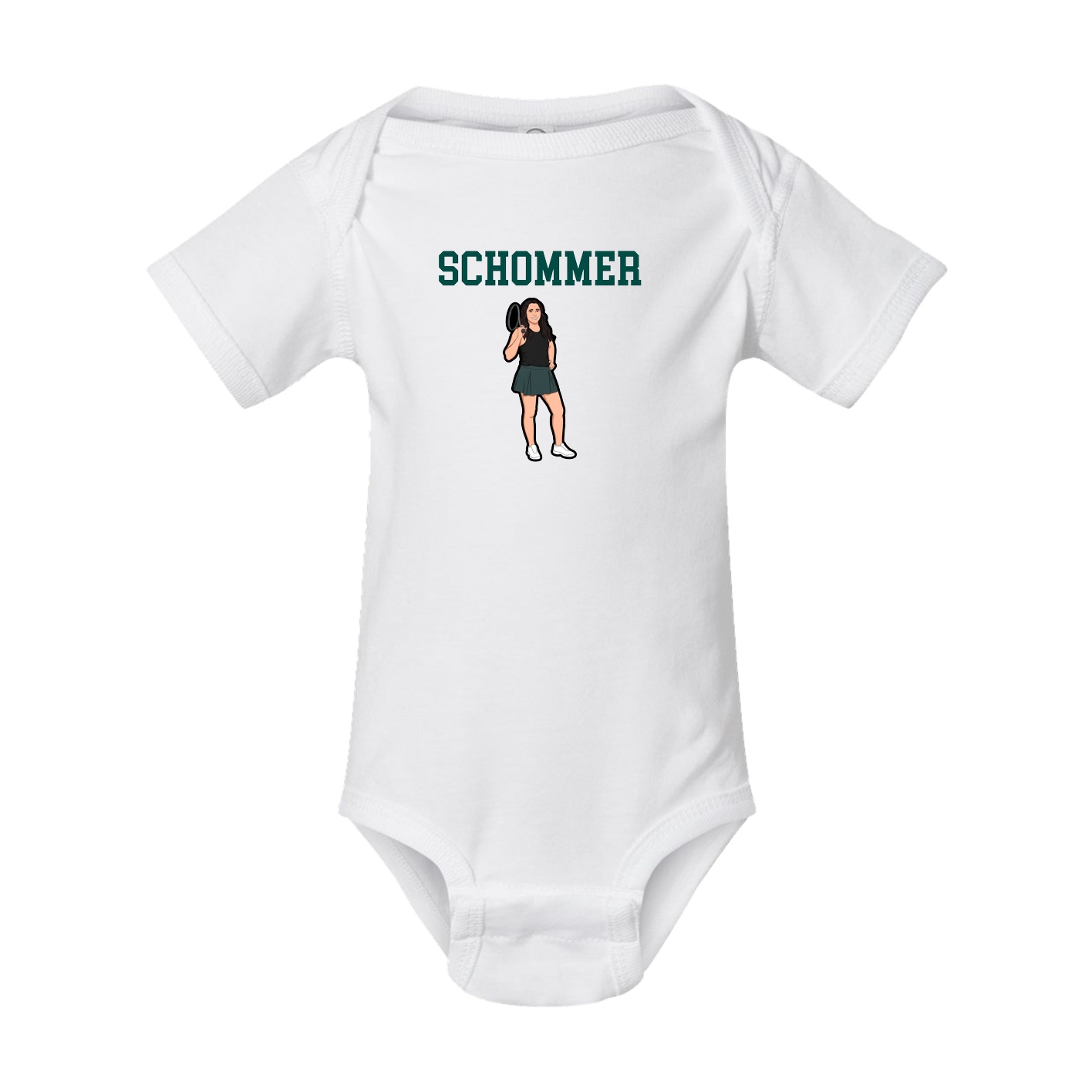 Baby Onesie — Shirsey in White