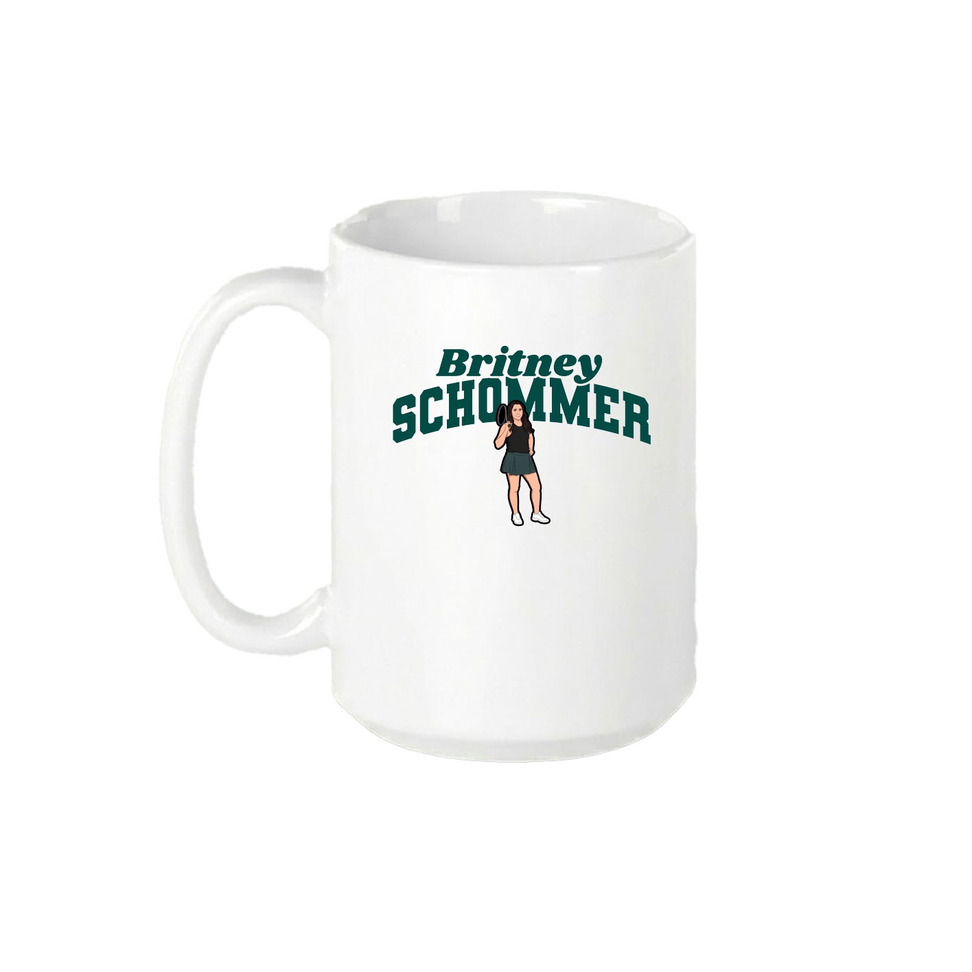 15oz Coffee Mug — Signature Arch in White