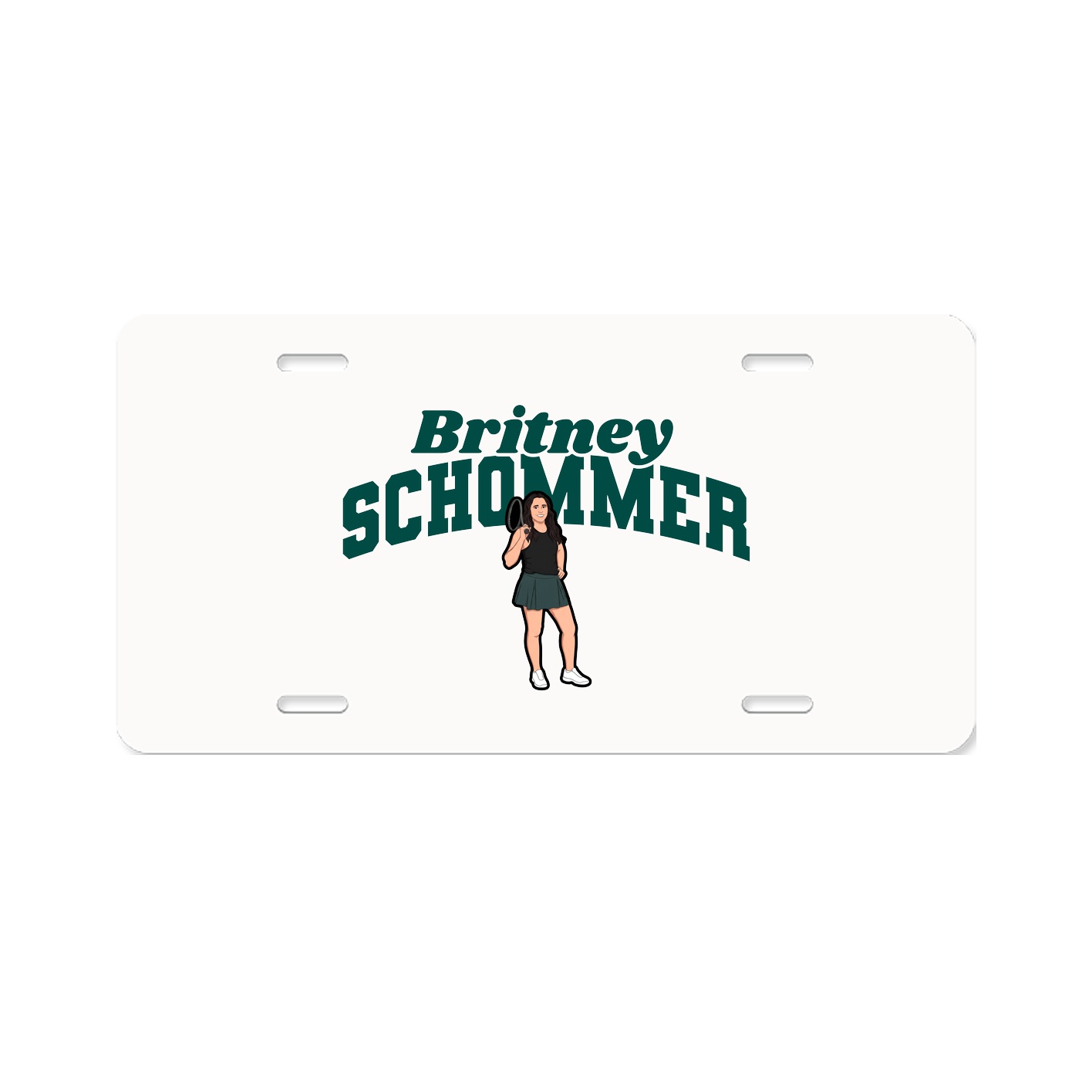 License Plate — Signature Arch in Classic