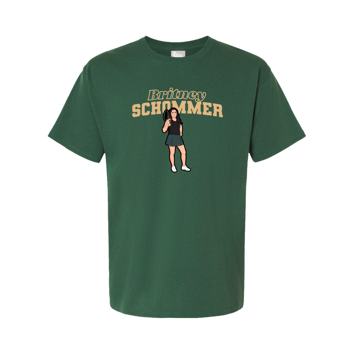 Tee — Name Arch in Green