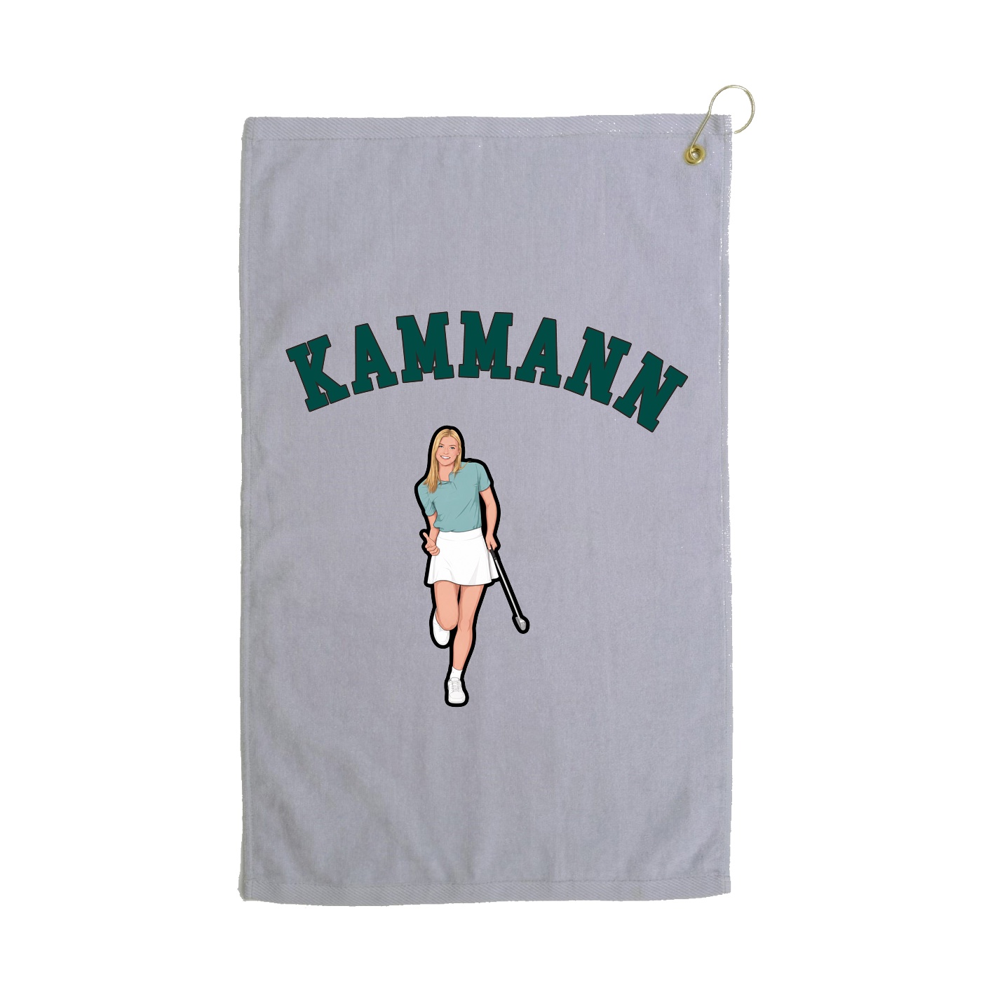 Golf Towel — Shirsey Arch in Grey
