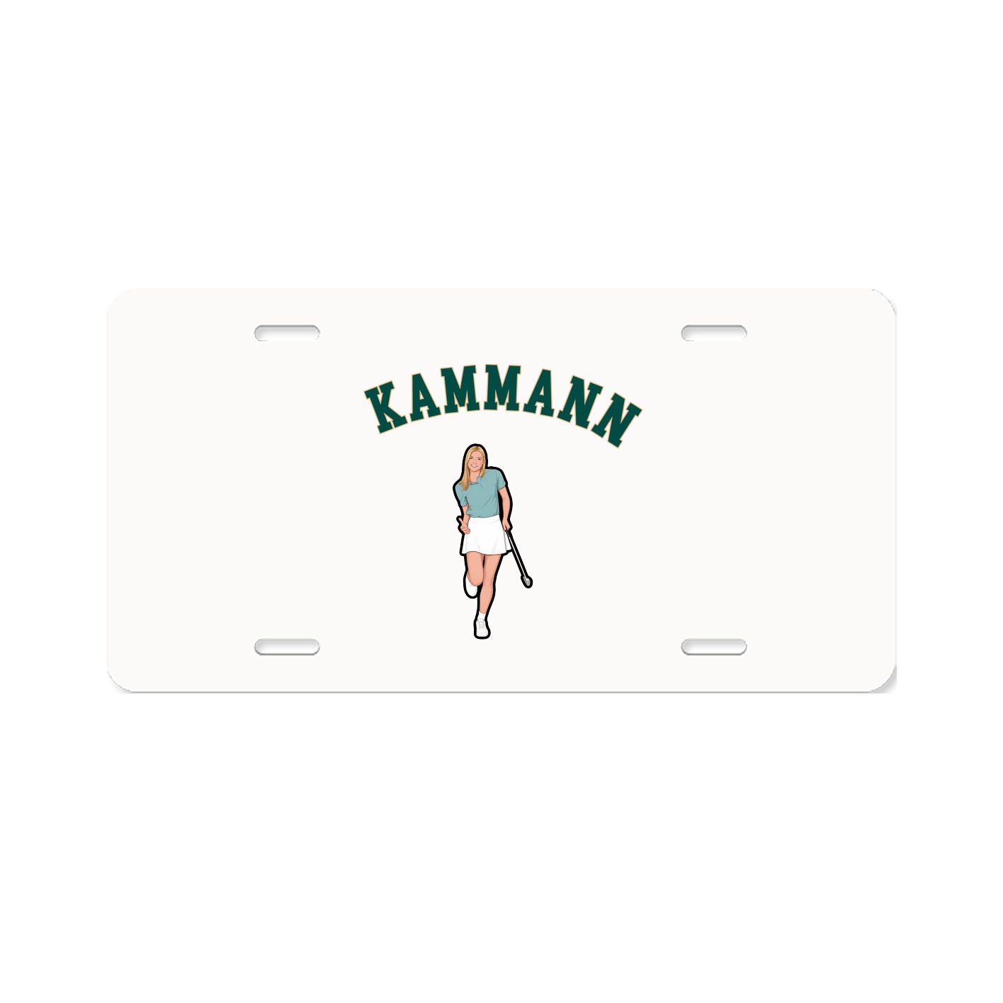 License Plate — Shirsey Arch in Classic