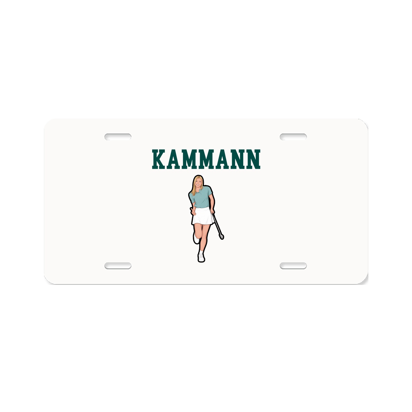 License Plate — Shirsey in Classic