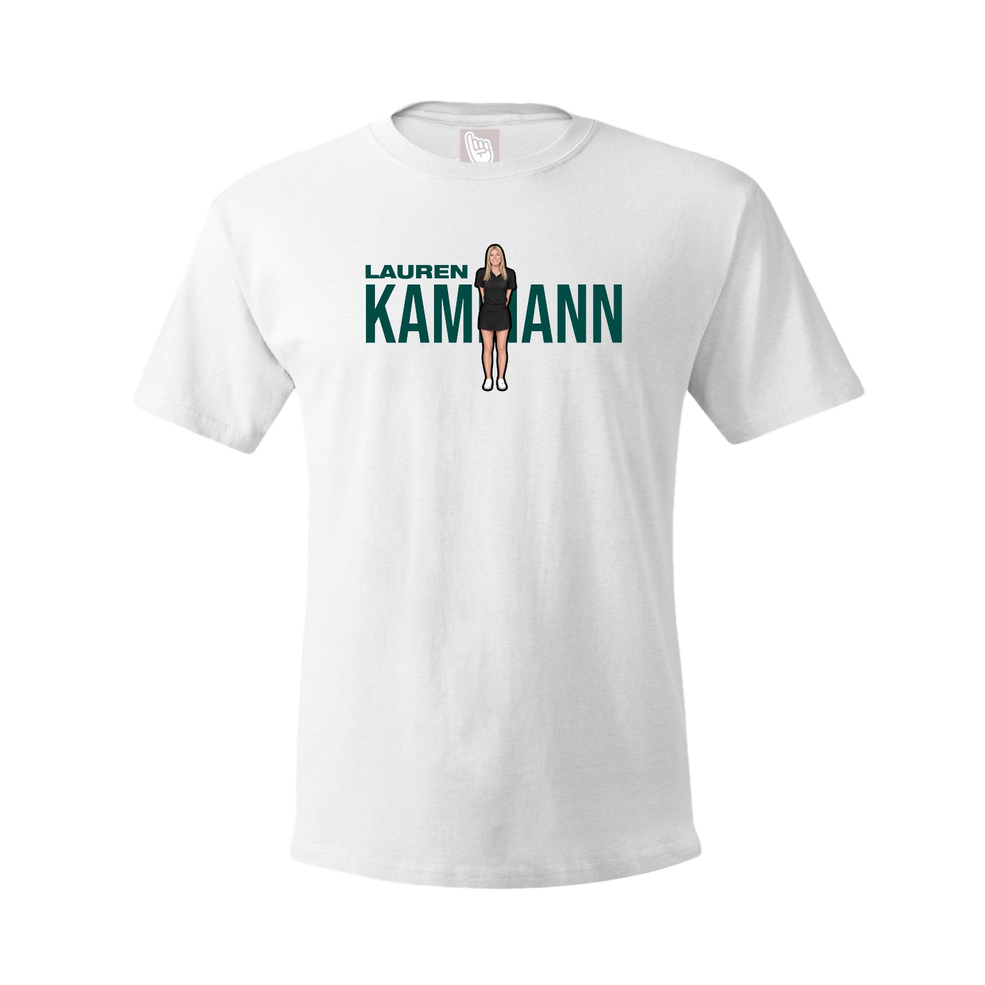 Youth Tee — Player Name in White