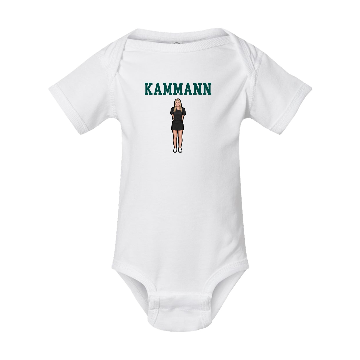 Baby Onesie — Shirsey in White