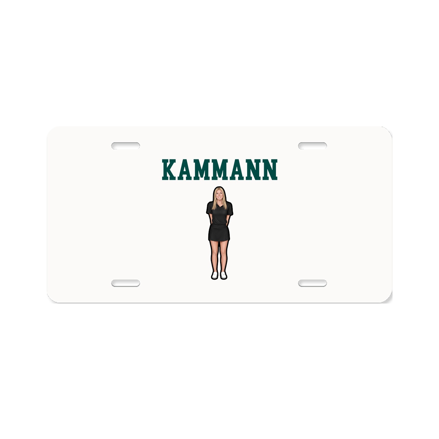 License Plate — Shirsey in Classic