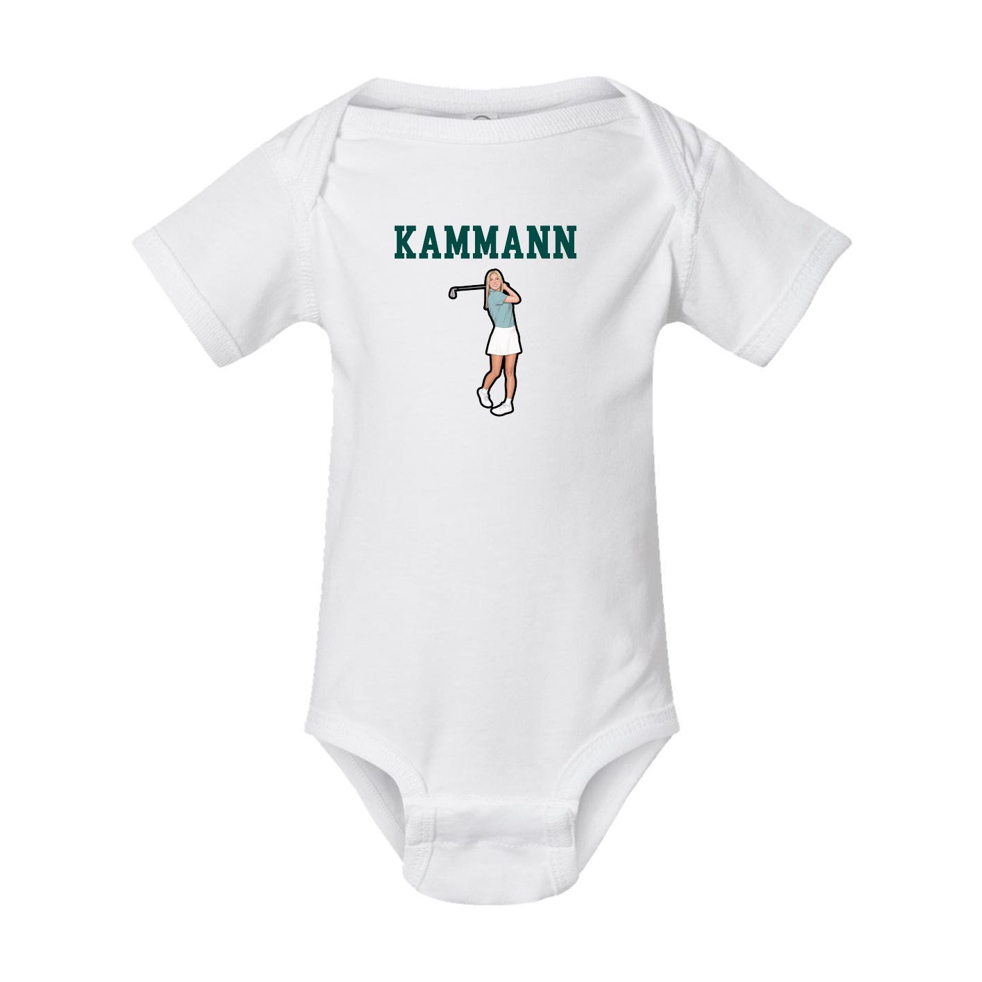 Baby Onesie — Shirsey in White
