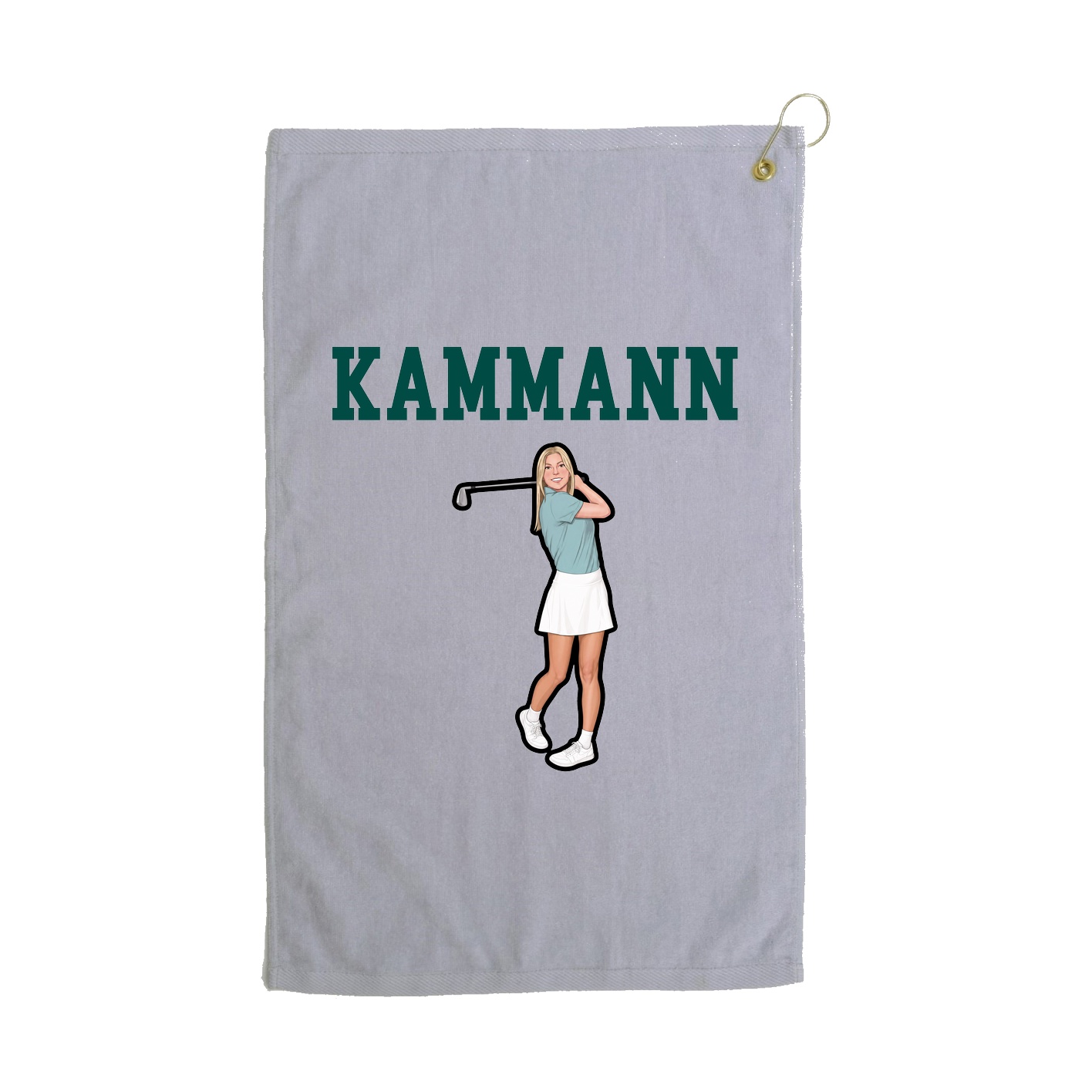 Golf Towel — Shirsey in Grey
