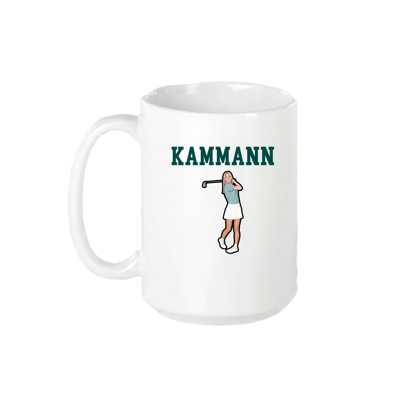 15oz Coffee Mug — Shirsey in White