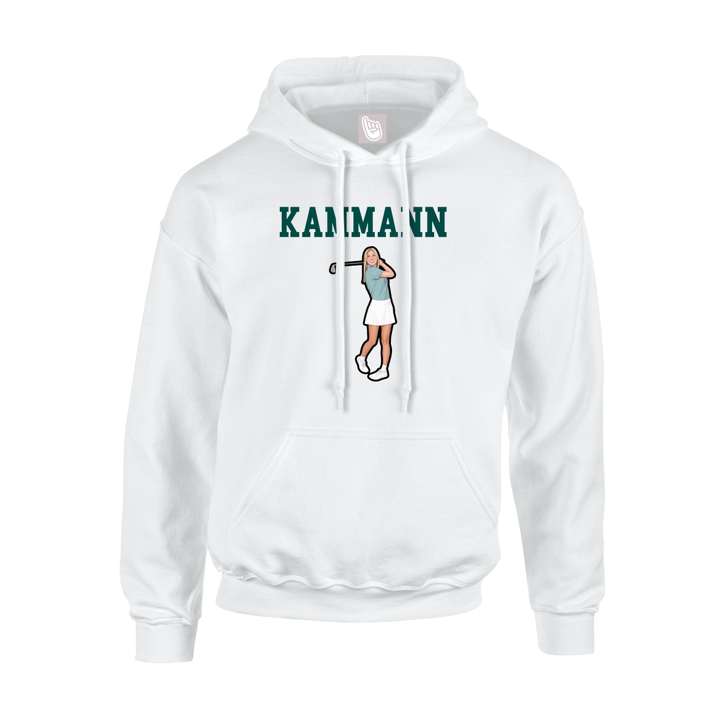Youth Hoodie — Shirsey in White