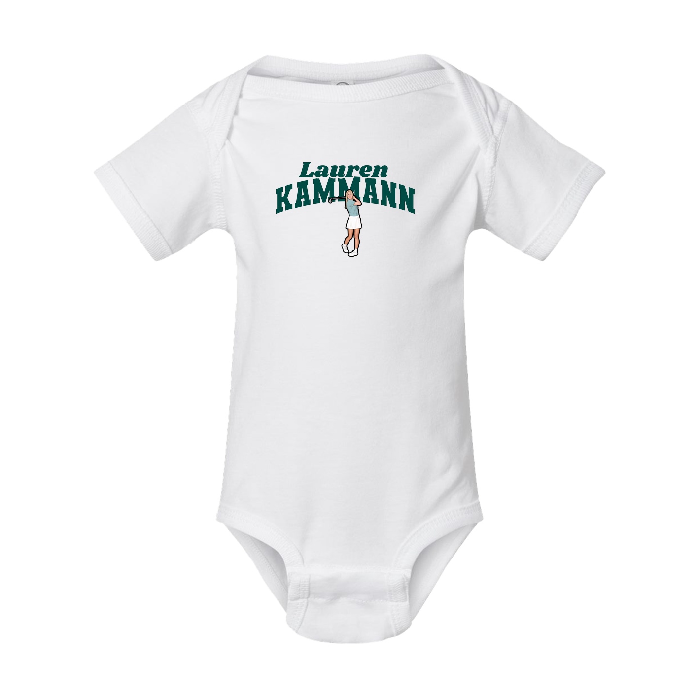 Baby Onesie — Signature Arch in White