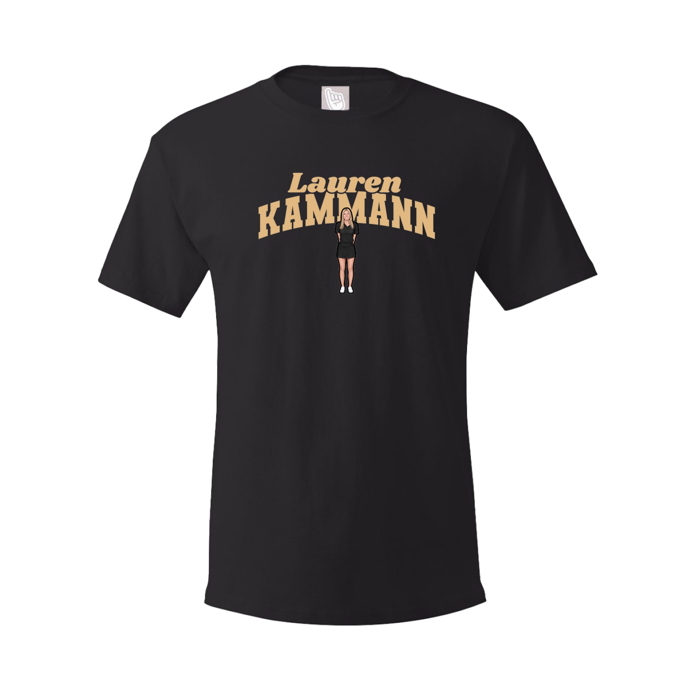 Youth Tee — Signature Arch in Black