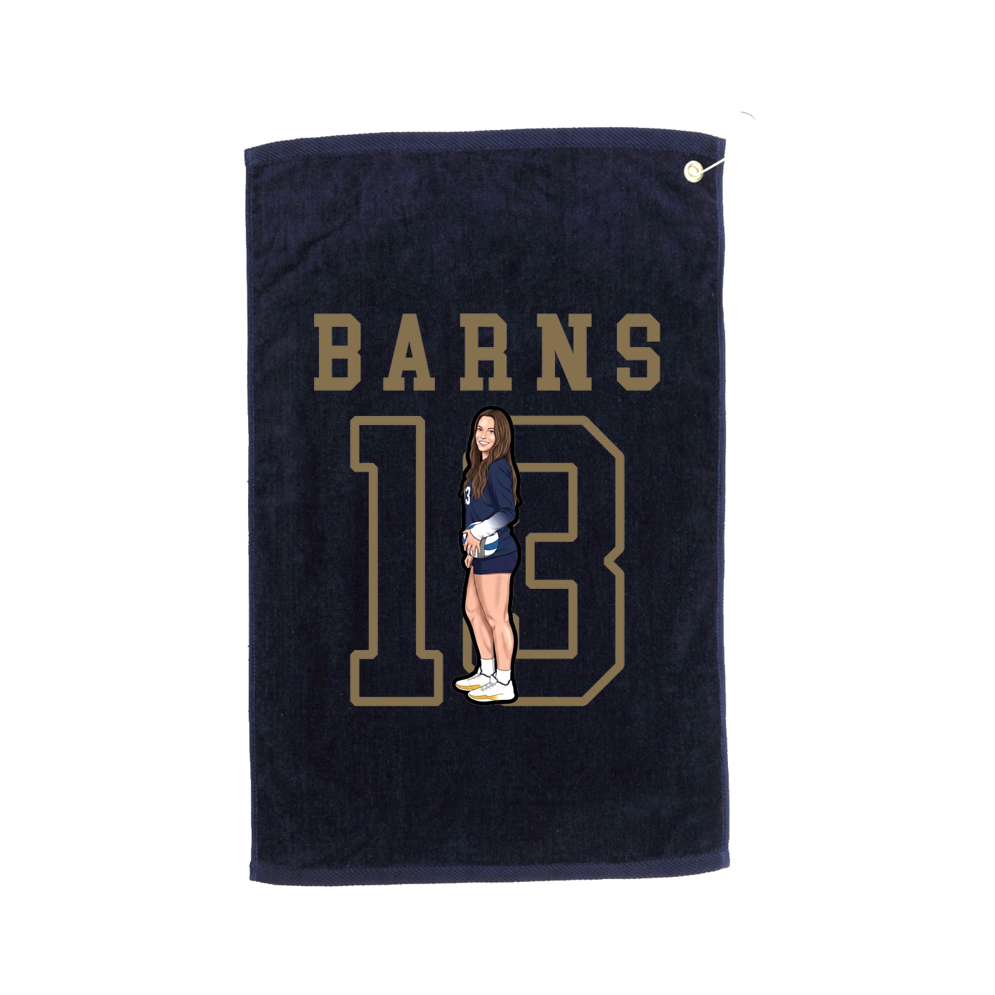 Golf Towel — Shirsey in Navy