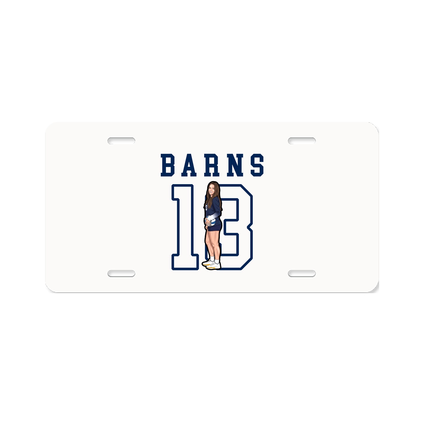 License Plate — Shirsey in Classic